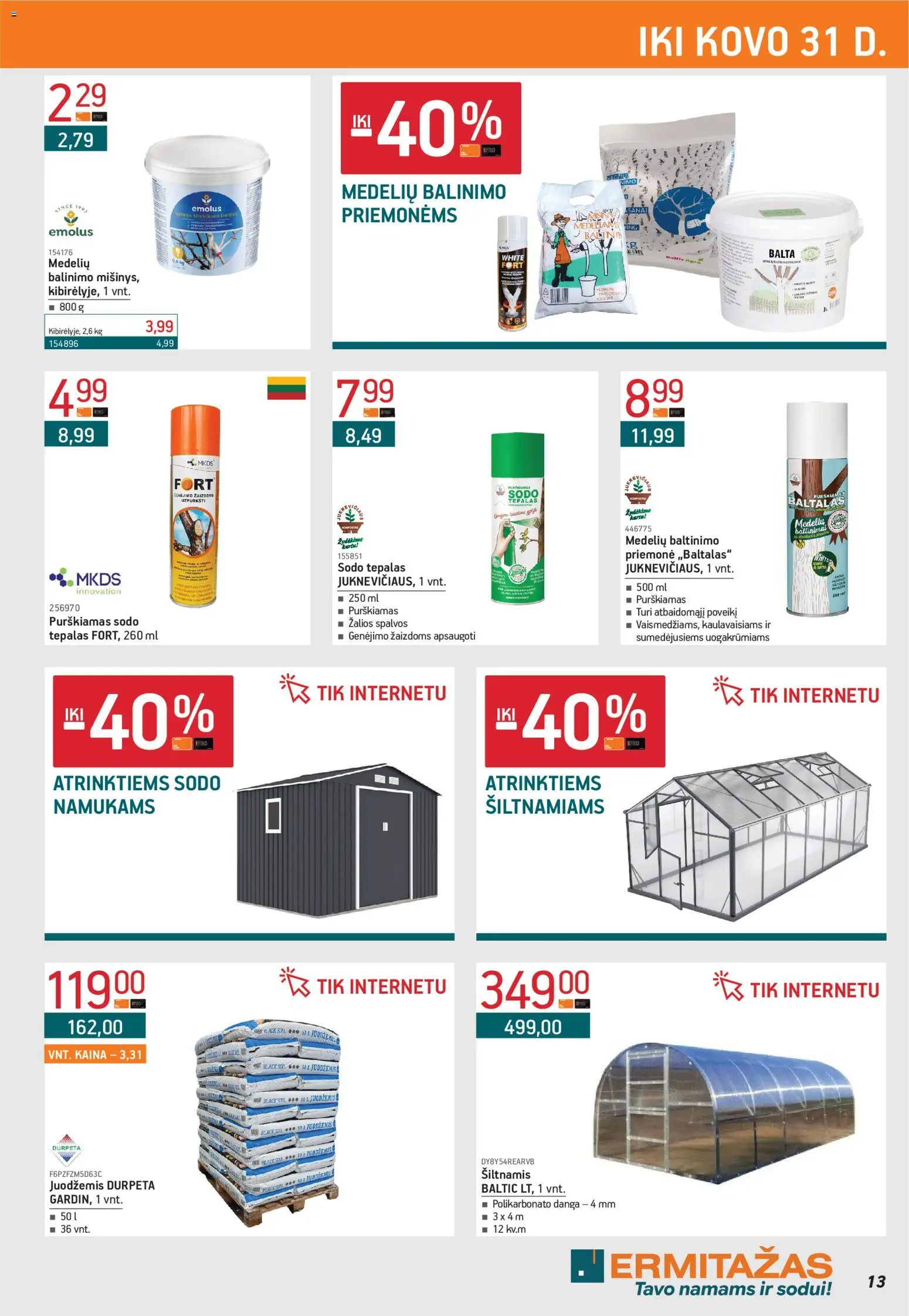 ERMITAŽAS akcijos nuo 02.03.2026 | Puslapis: 13