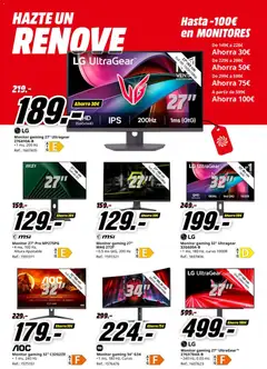 Vista previa Media Markt folleto válido desde el 11.03.2026 | Página: 15 | Productos: Monitor