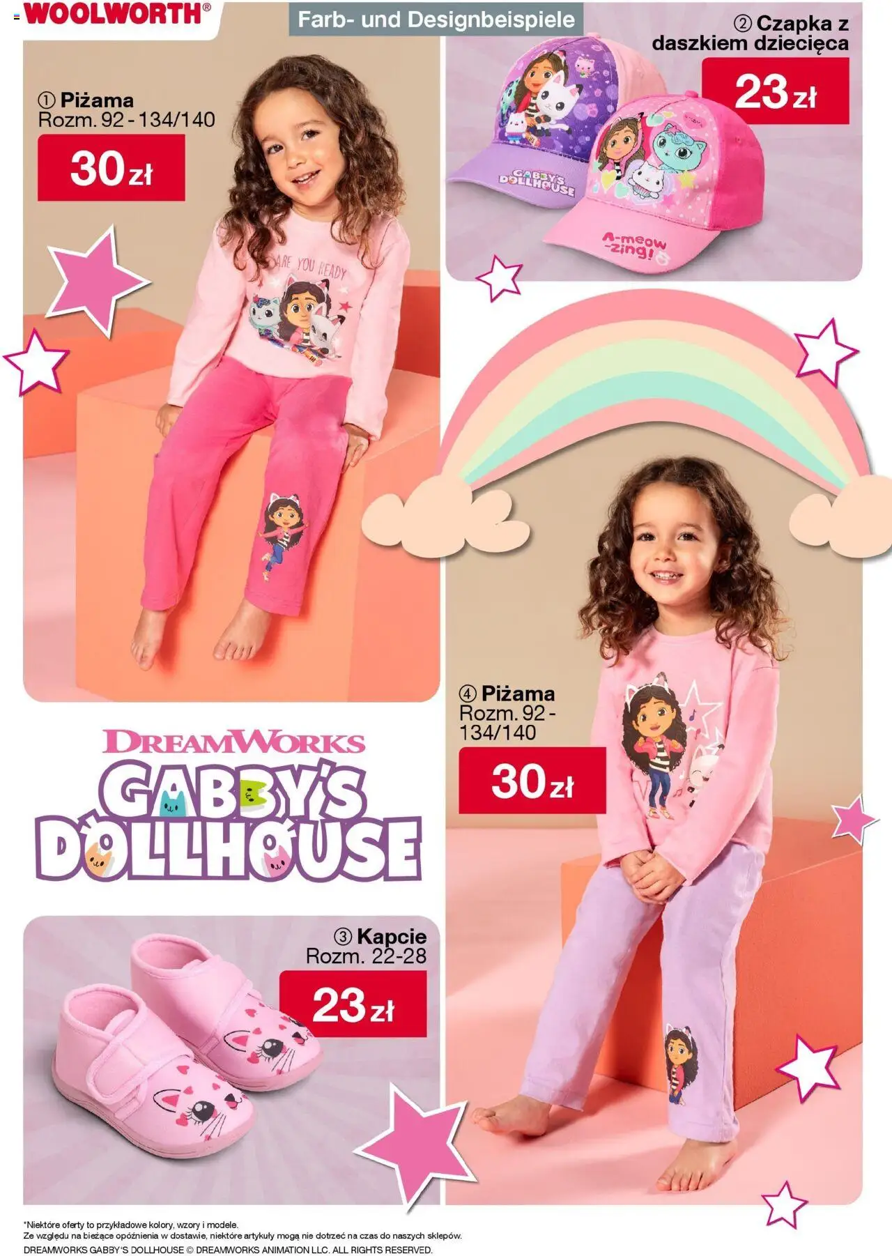 Woolworth Gazetka od 22.08.2025 | Strona: 7 | Produkty: Piżama, Kapcie, Czapka