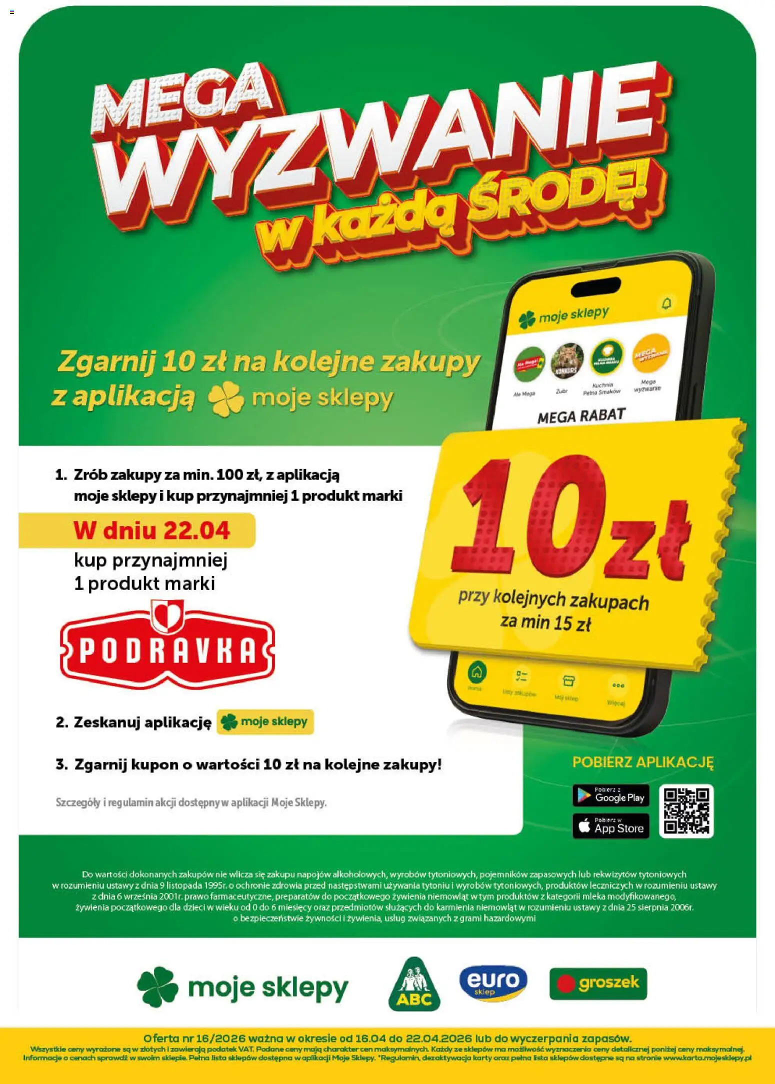 ABC gazetka - Minimarket od 16.04.2026 | Strona: 14 | Produkty: Groszek, Mleka