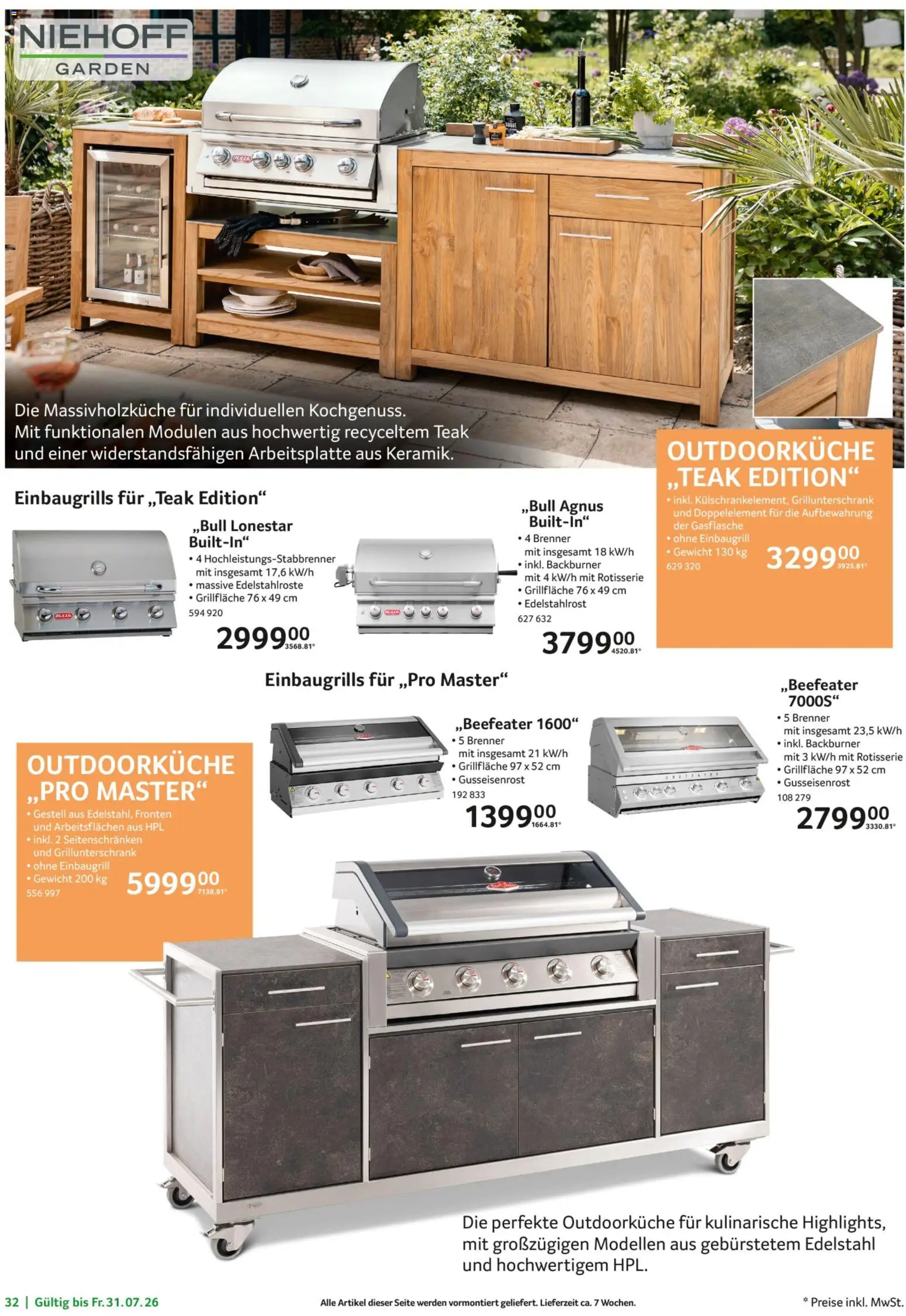 Selgros Garten Exklusiv – gültig ab 19.07.2026 | Seite: 32 | Produkte: Gewicht