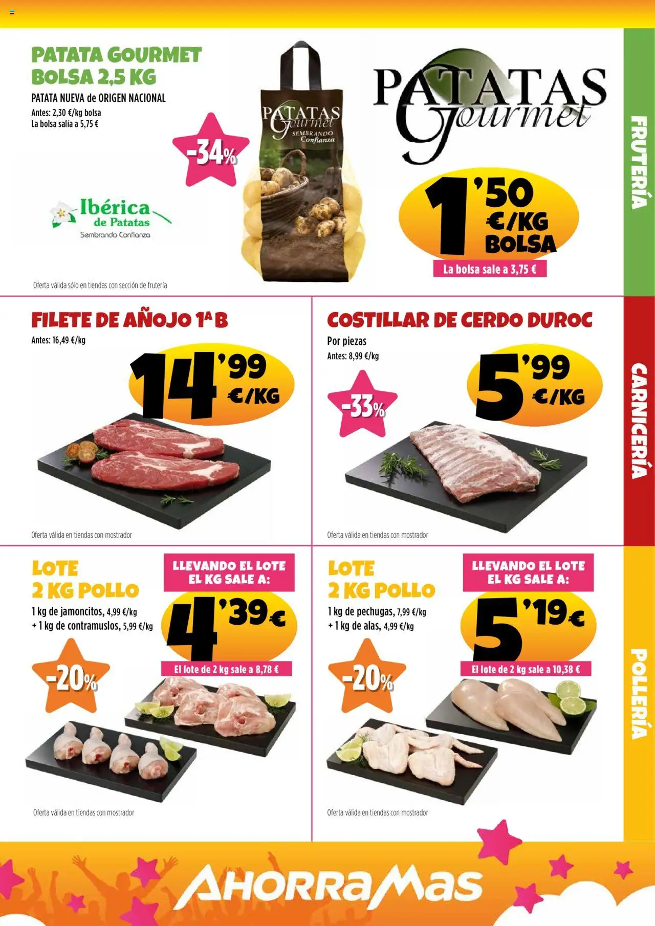 AhorraMas folleto │ válido desde el 26.06.2025 | Página: 3 | Productos: Cerdo, Bolsa, Filete