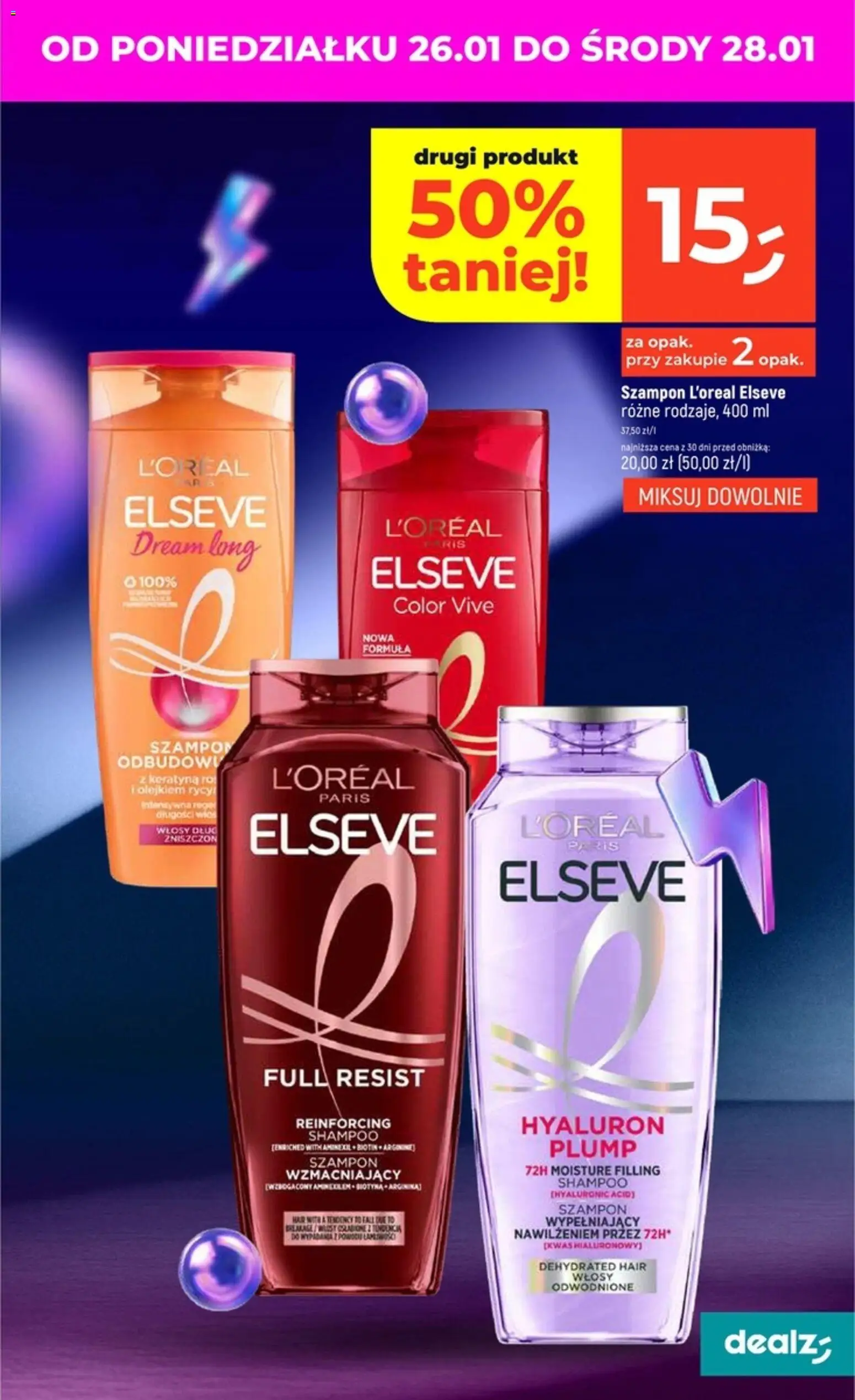 Dealz Gazetka od 22.01.2026 | Strona: 41 | Produkty: Szampon