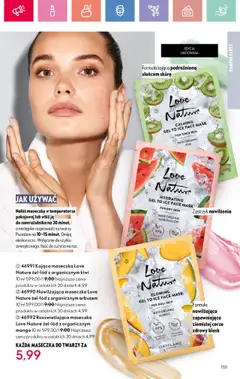 Oriflame Katalog 11 2025 od 27.07.2025 | Strona: 155 | Produkty: Mango, Maseczka do twarzy, Kiwi