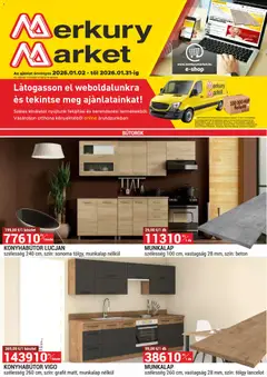 Merkury Market Akciós újság - amely érvényes a következő dátumtól: 02.01.2026