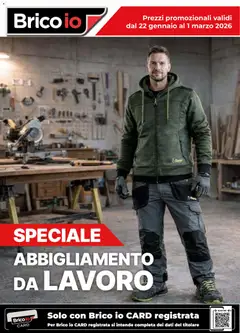 Anteprima del volantino Brico io Lombardia catalogo valido a partire dal 22.01.2026