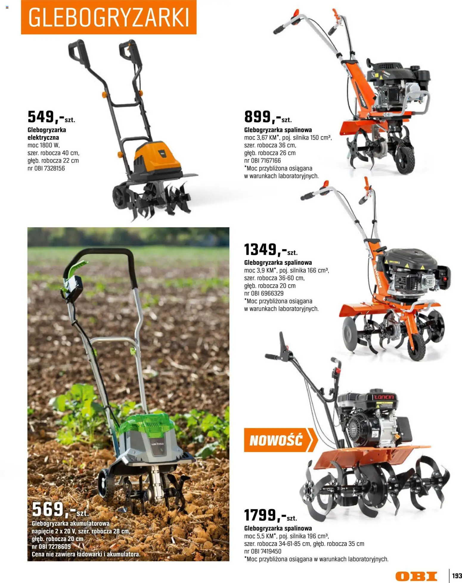 OBI gazetka - Ogród od 11.03.2026 | Strona: 193