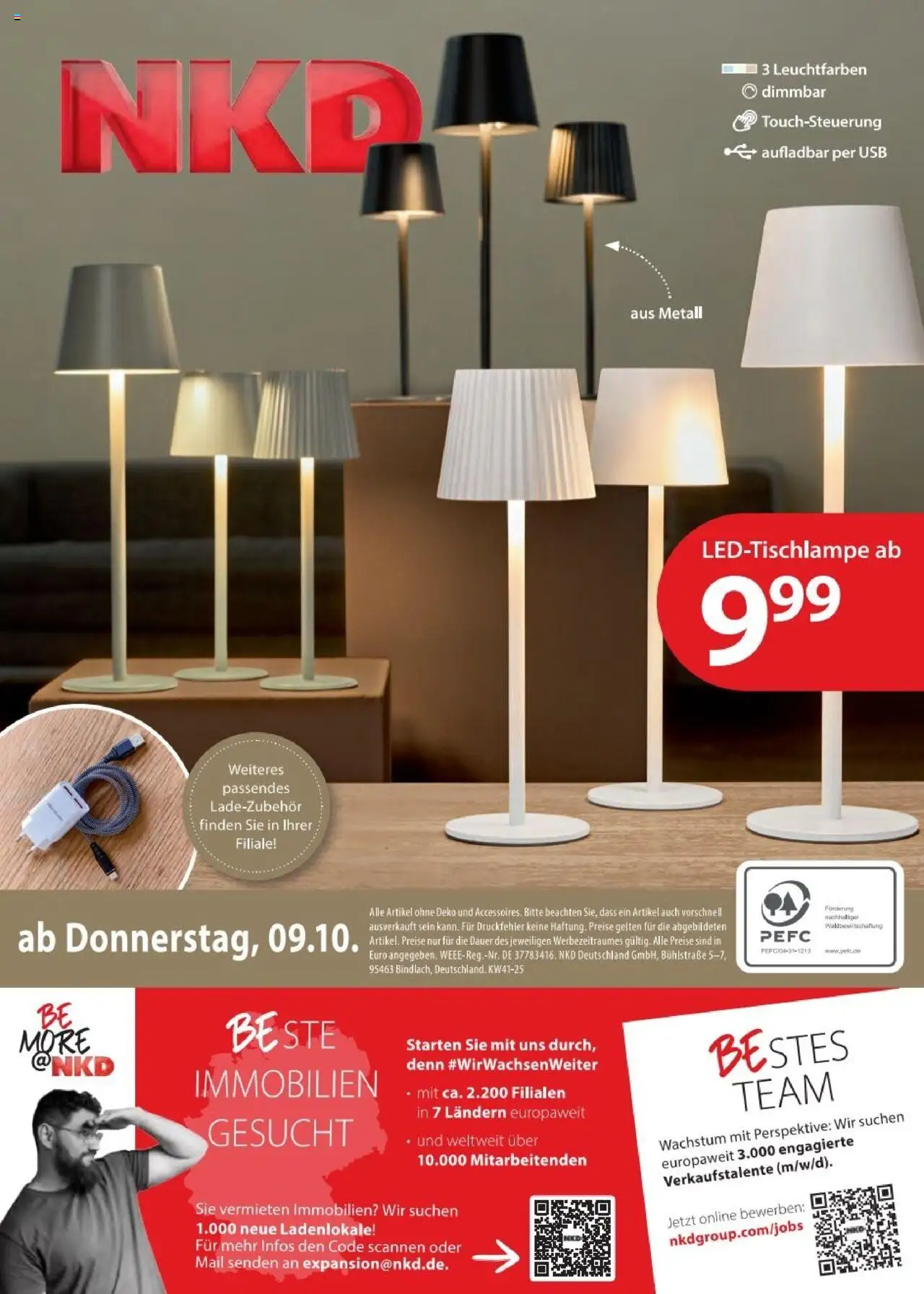 NKD Prospekt Trends – gültig ab 09.10.2025 | Seite: 20 | Produkte: USB