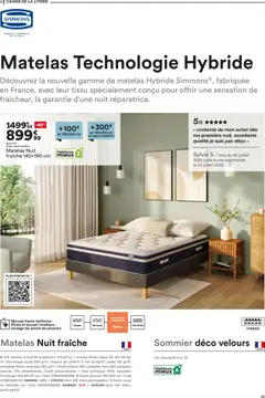 But - Prévisualisation de But Guide literie hiver  valide à partir de 15.12.2025 | Page: 38 | Produits: Plateau, Suspension, Matelas, Sommier