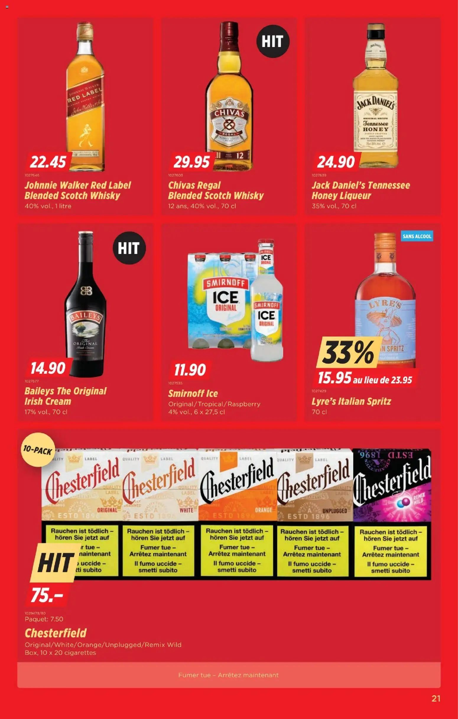 Denner Aktionen FR – gültig ab 23.12.2025 | Seite: 21 | Produkte: Regal