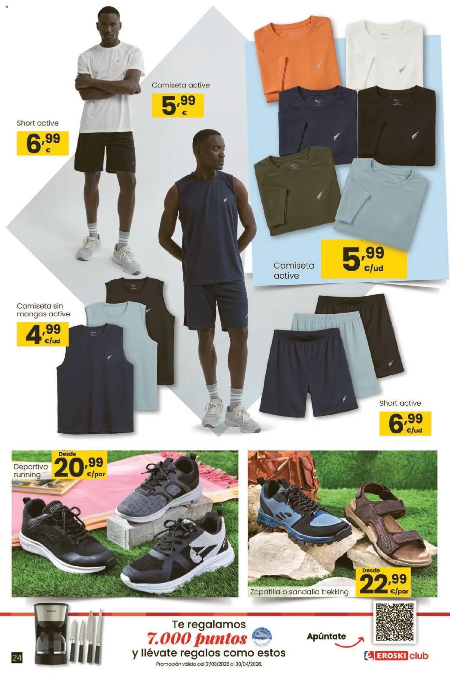 Eroski - Moda primavera-verano 2026 │ válido desde el 26.03.2026 | Página: 24 | Productos: Camiseta sin mangas, Té