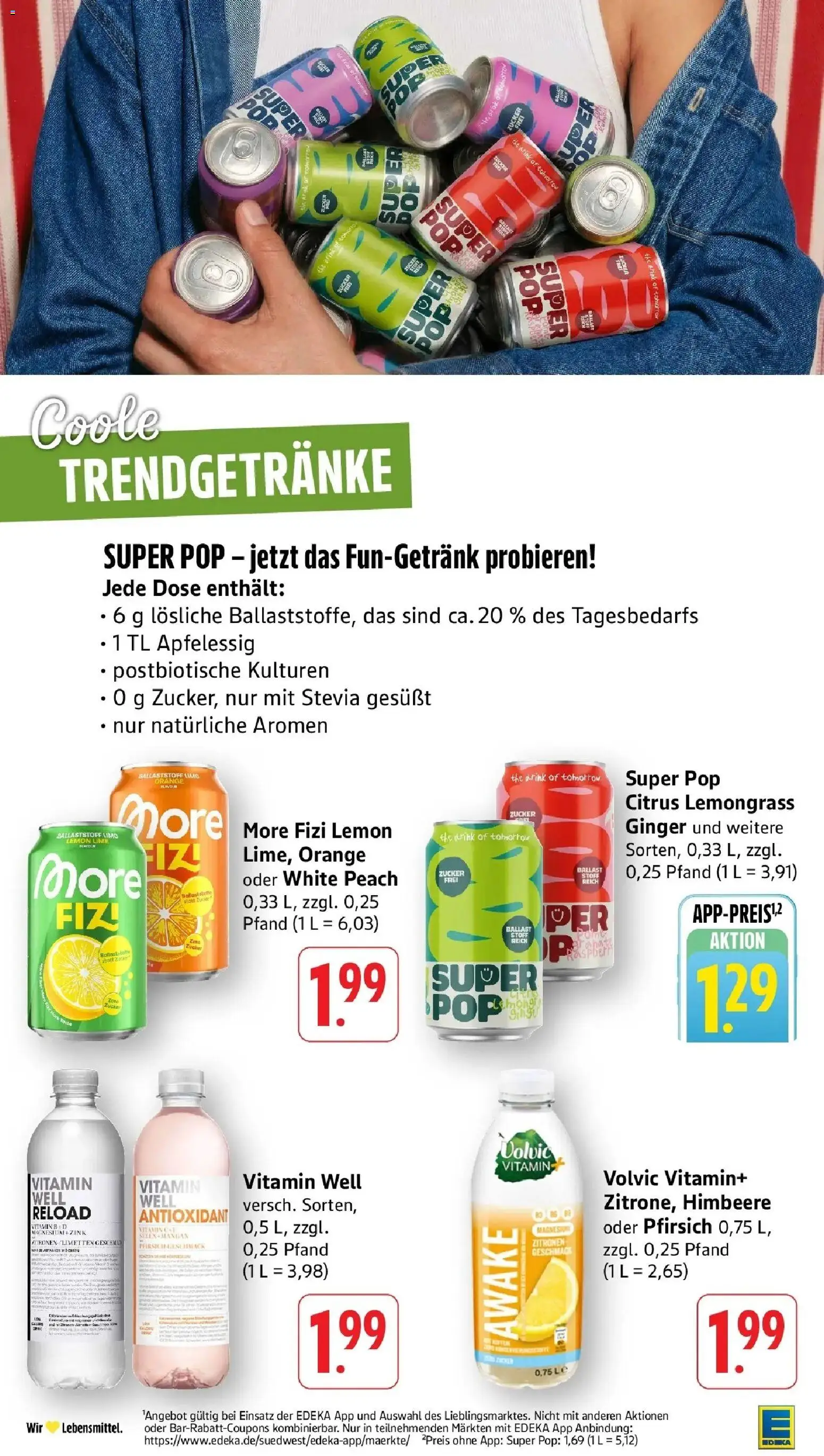 Edeka prospekt Großostheim	 – gültig ab 05.04.2026 | Seite: 33 | Produkte: Zucker, Himbeere, Volvic, Zitronen