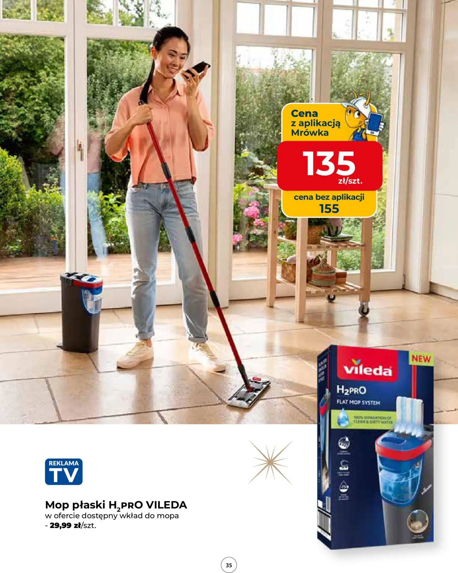 Mrówka Gazetka od 04.12.2025 | Strona: 35 | Produkty: Vileda