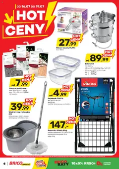 Brico Marché Gazetka od 16.07.2025 | Strona: 6 | Produkty: Suszarka, Waga, Suszarka vileda, Vileda