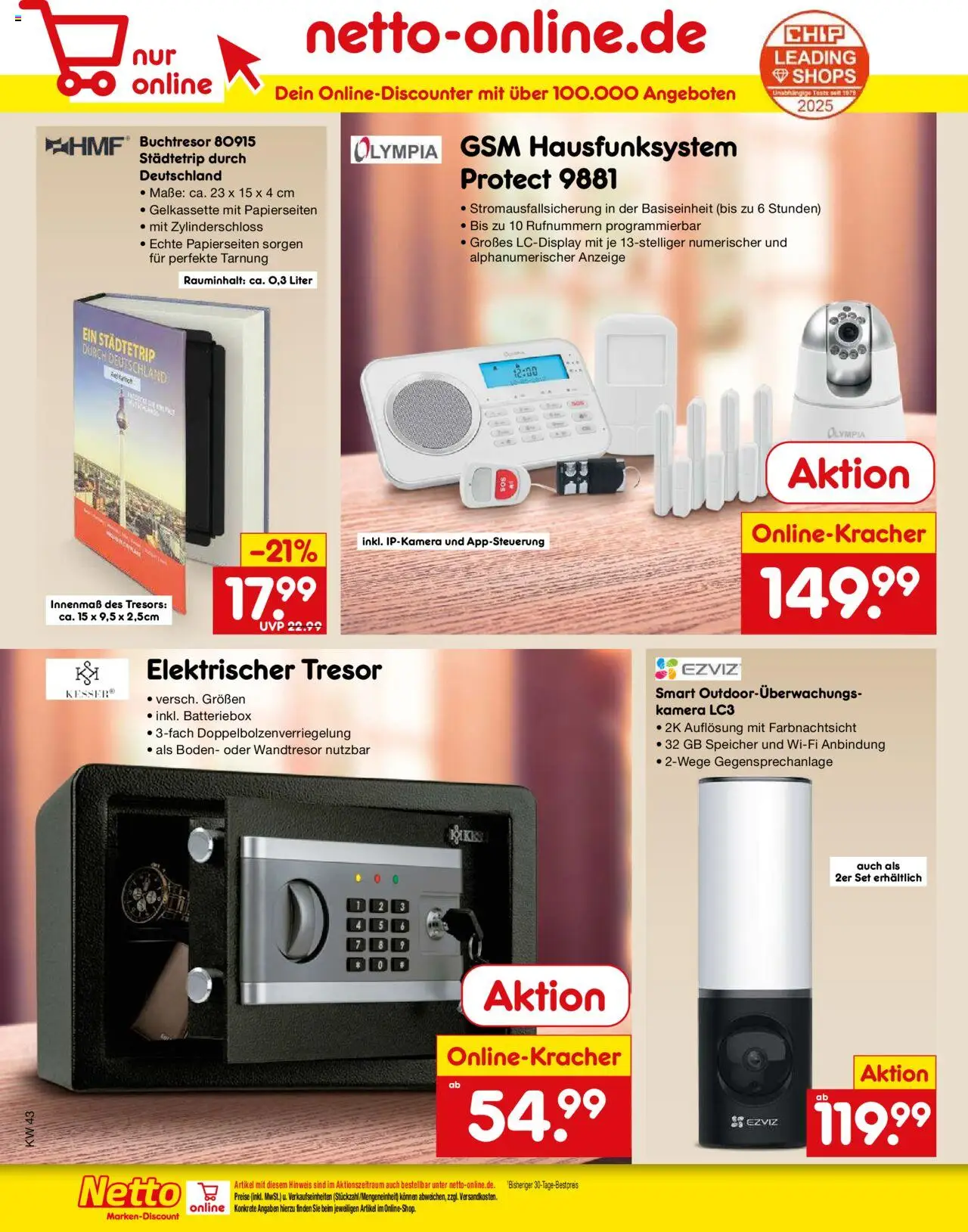 Netto Marken-Discount Prospekt 	 – gültig ab 20.10.2025 | Seite: 66 | Produkte: Kamera