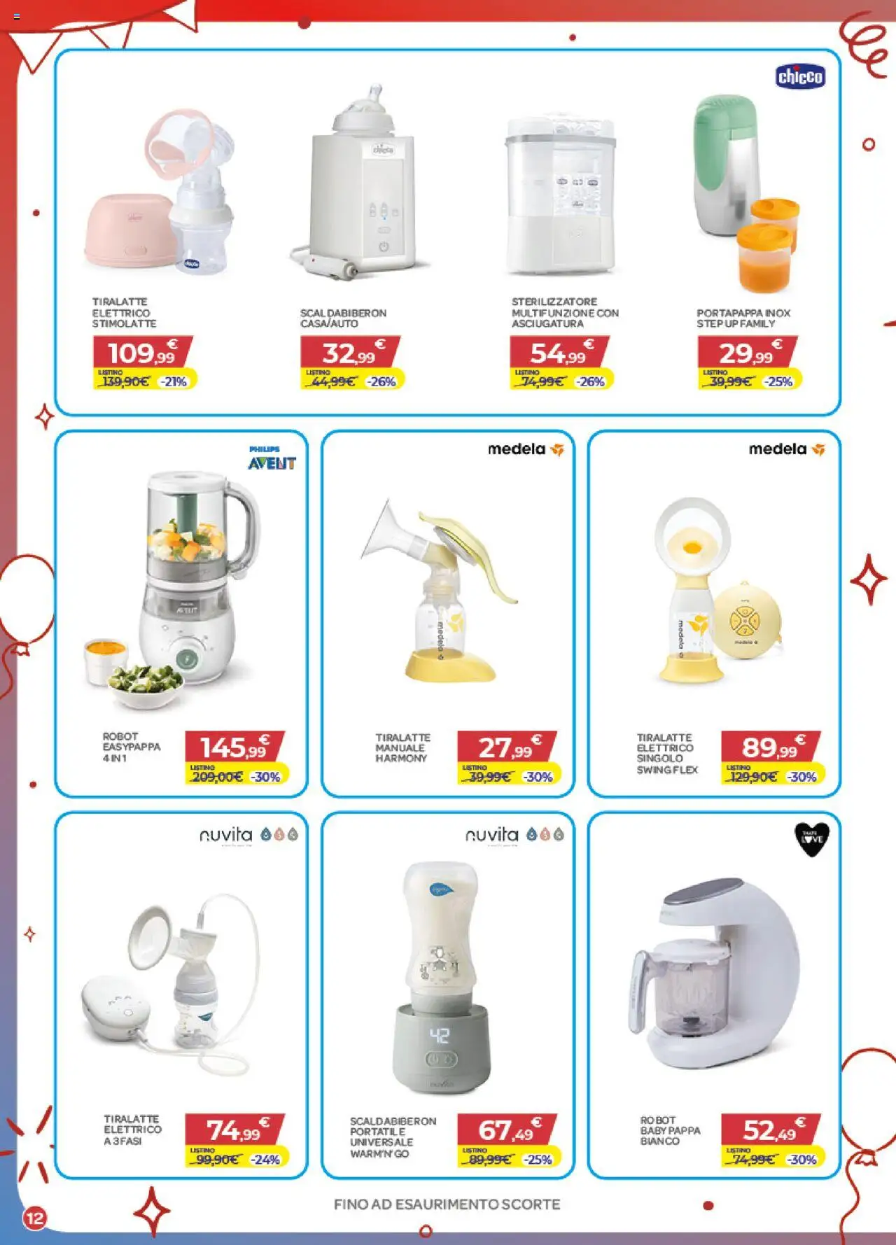 Volantino Bimbo store del 02.10.2025 | Pagina: 12 | Prodotti: Tiralatte, Robot