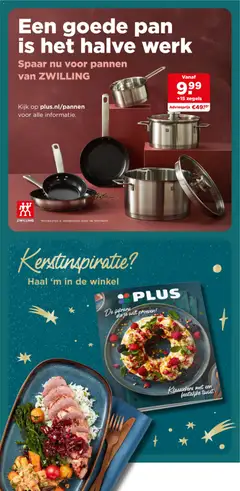 Een goede pan is het halve werk, Spaar nu voor pannen van ZWILLING - Voorbeeld van een folder van Plus, geldig van 10.12.2025 | Pagina: 34 | Producten: Livre pour enfants, Pan