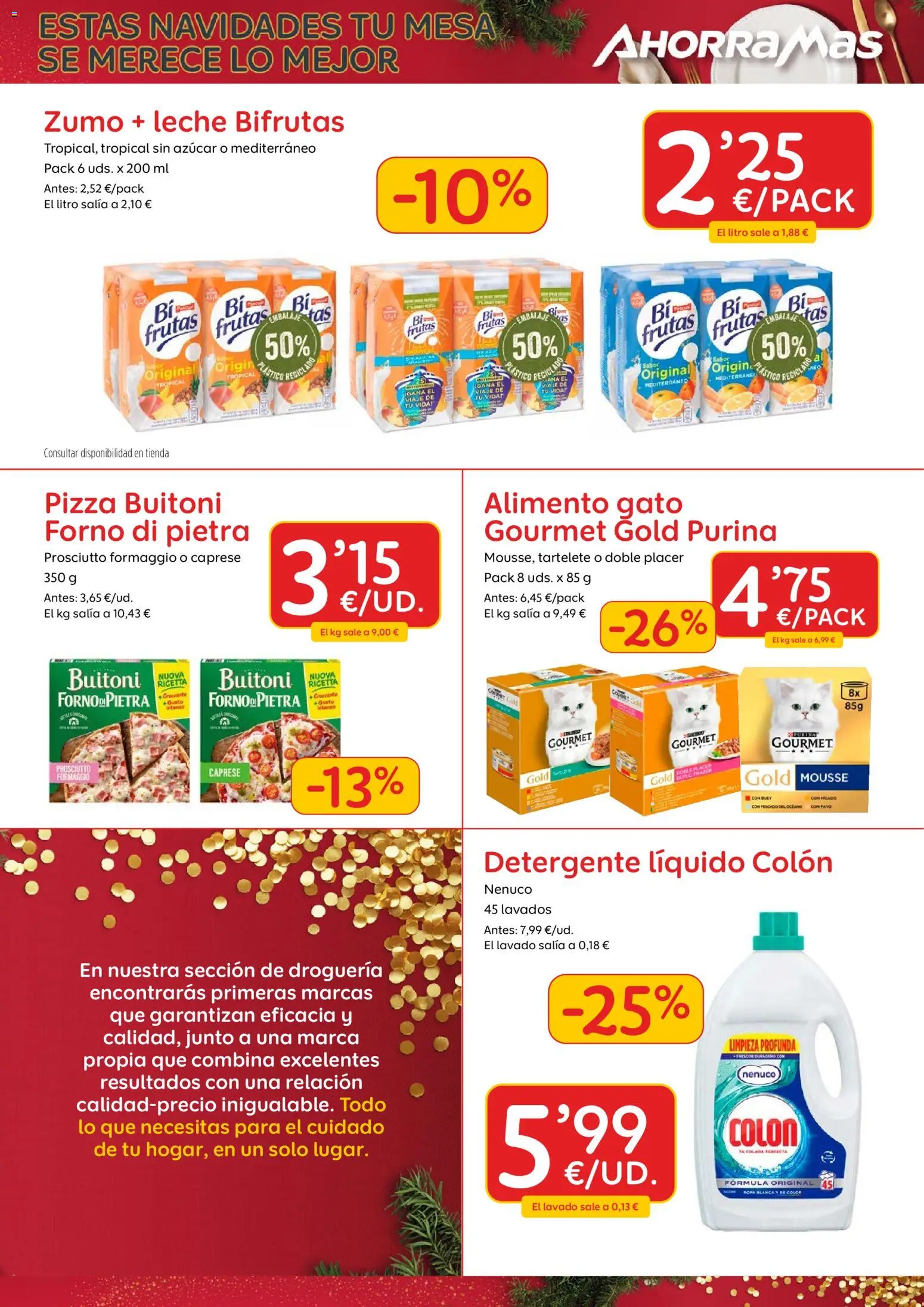 AhorraMas folleto │ válido desde el 13.11.2025 | Página: 15 | Productos: Detergente, Ροζ πιπέρι, Detergente líquido, Mesa