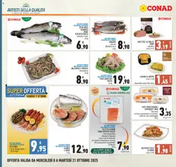 Anteprima del volantino FAGOTTINI DI POLLO AI FUNGHI, al kg € 19,80 valido a partire dal 08.10.2025 | Pagina: 8