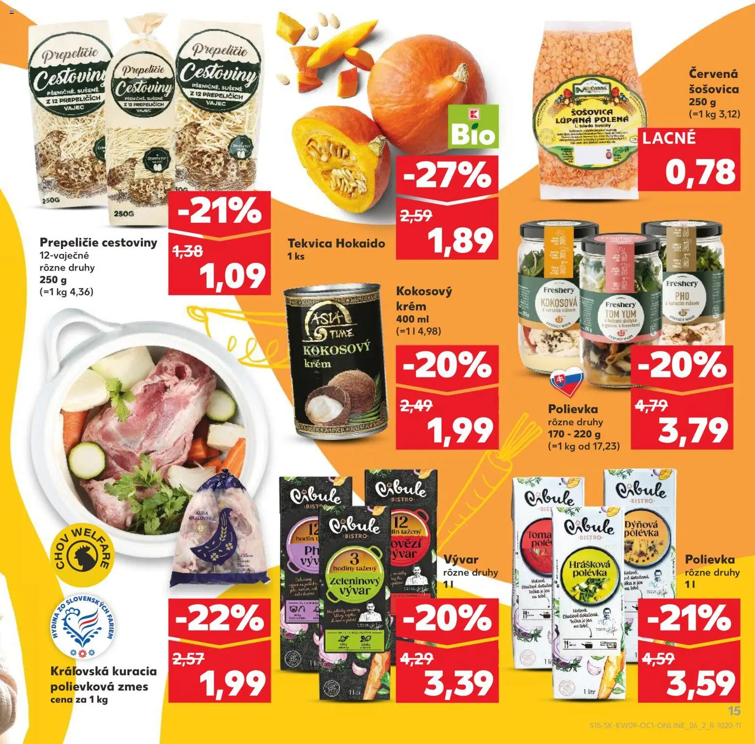 Kaufland SK akciós ujság - amely érvényes a következő dátumtól: 01.03.2026 | Oldal: 15