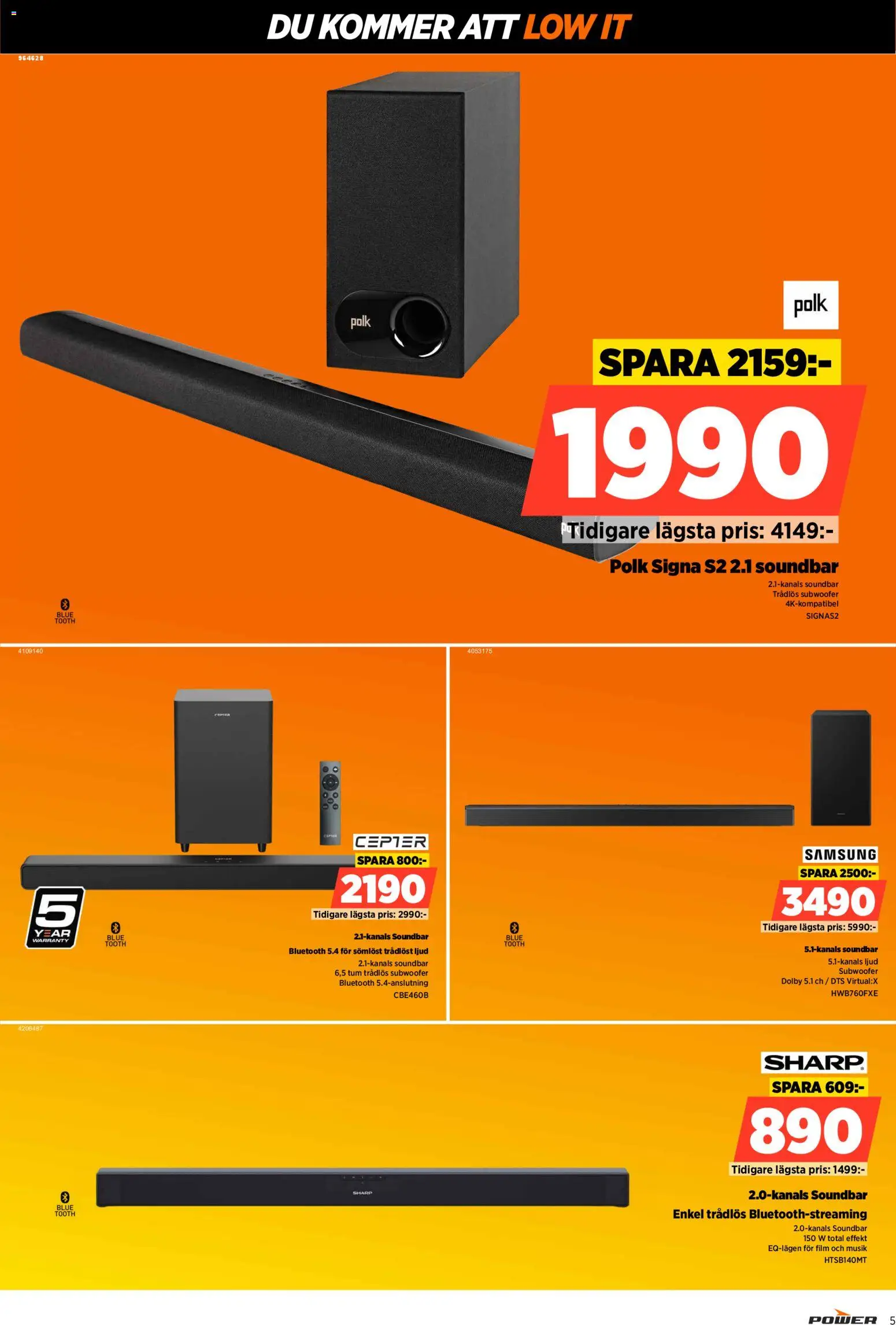 Power reklamblad aktuell från 23.09.2026 | Sida: 5