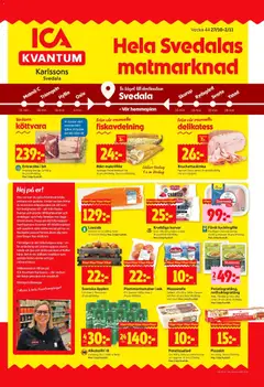 ICA Kvantum - Svedala - Förhandsvisning av reklamblad från butik ICA Kvantum aktuell från 27.10.2025