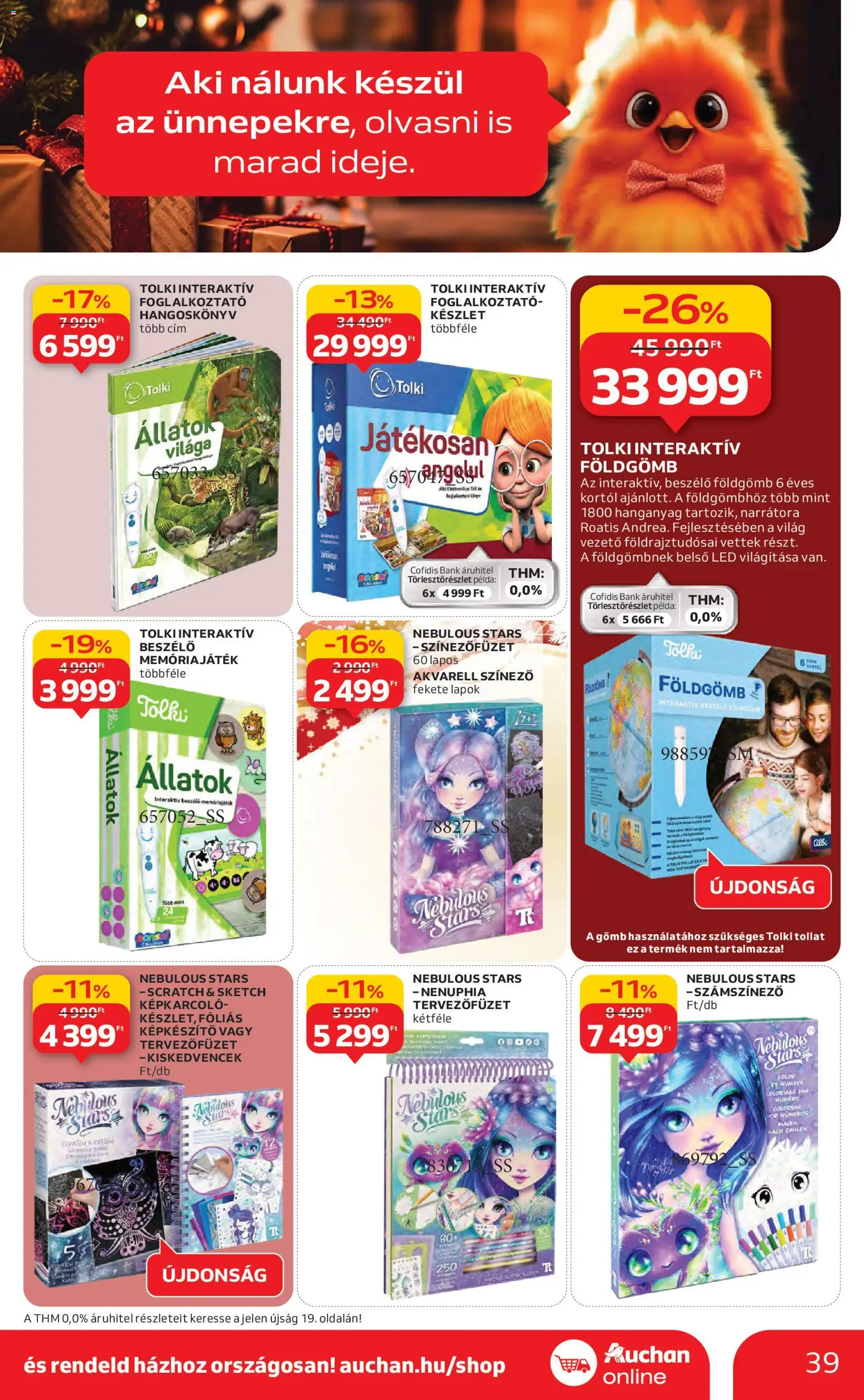 Auchan akciós ujság - amely érvényes a következő dátumtól: 13.11.2025 | Oldal: 39