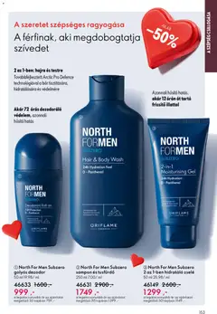 Katalógus Oriflame 2026/02 - amely érvényes a következő dátumtól: 21.01.2026 | Oldal: 153 | Termékek: Body, Sampon, Bor, Dezodor