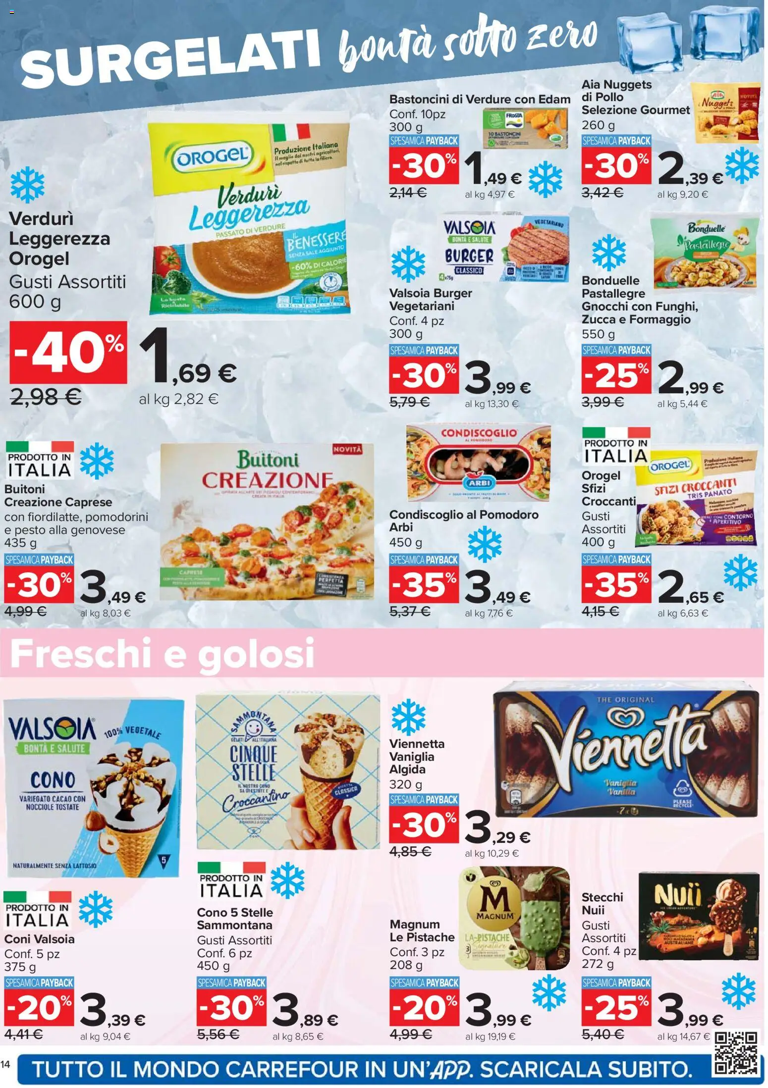 Volantino Carrefour del 07.04.2026 | Pagina: 14 | Prodotti: Pollo, Nocciole, Zucca, Cacao