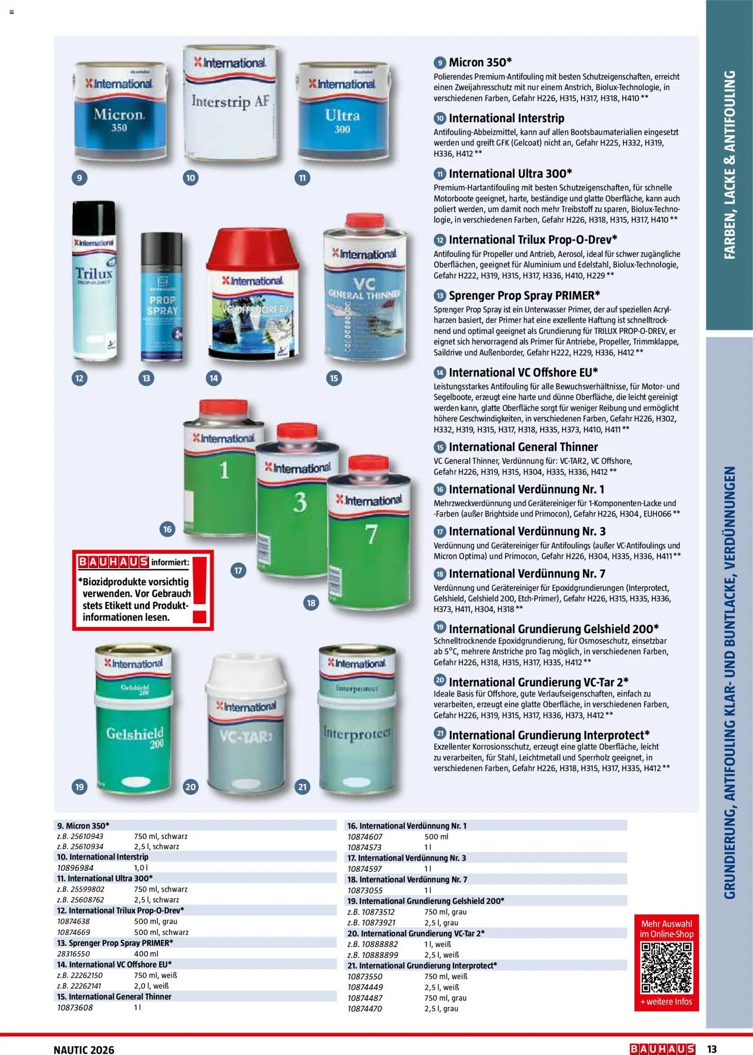 Bauhaus Nautic gültig ab 01.01.2026 | Seite: 13