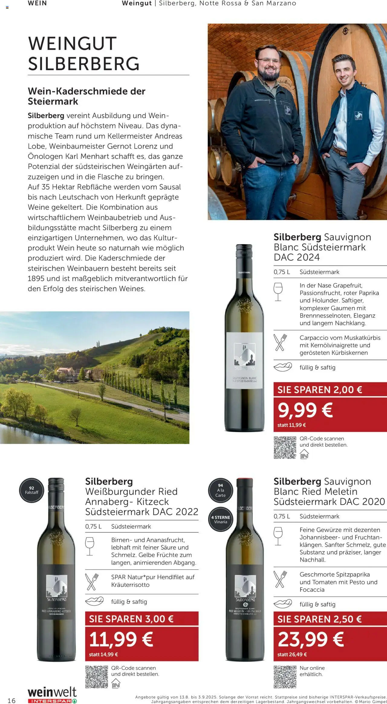 Interspar Wein Welt gültig ab 13.08.2025 | Seite: 16 | Produkte: Gewürze, Wein, Tomaten