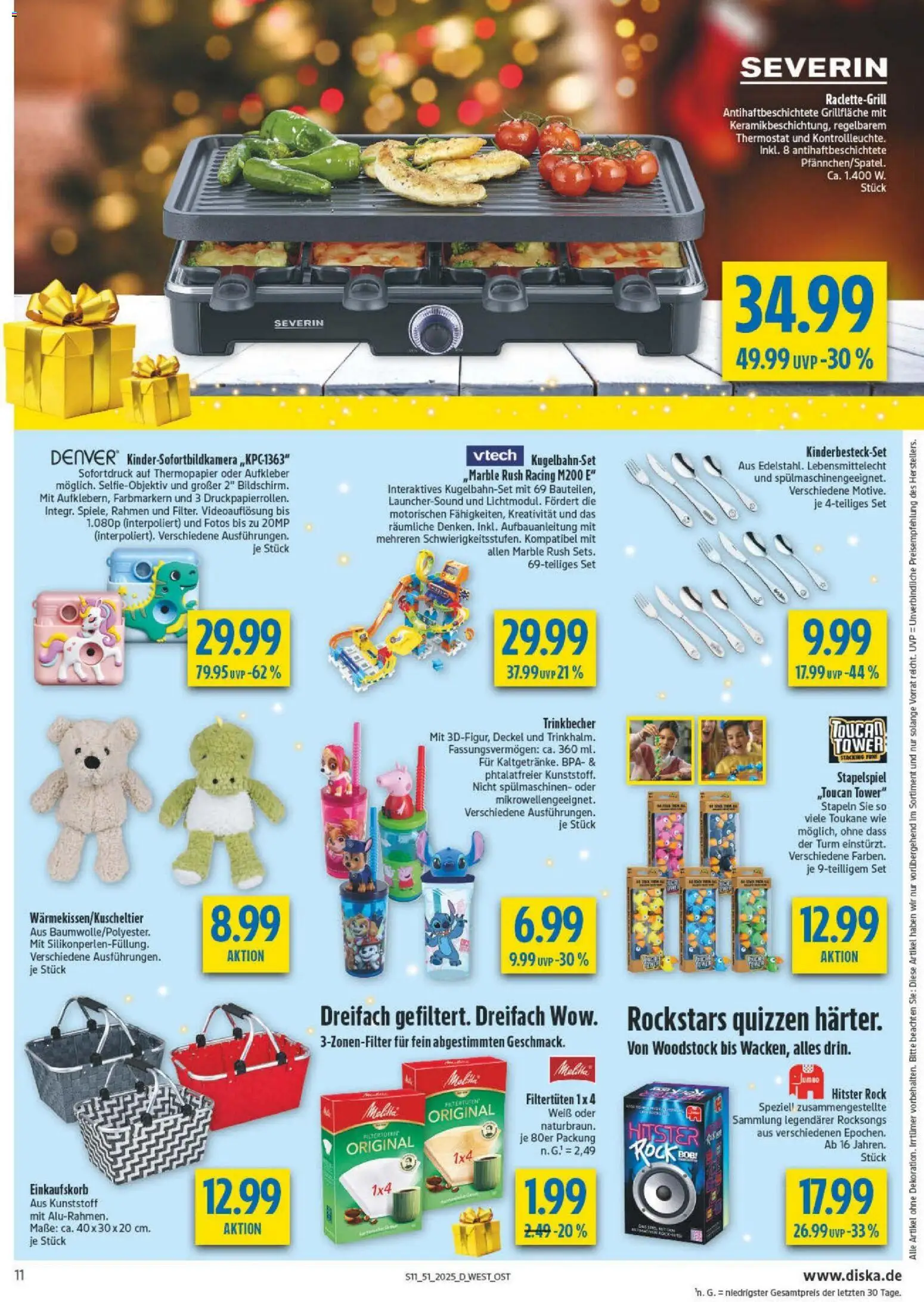 Diska - Diska Angebote Sachsen-Thüringen KW51 – gültig ab 15.12.2025 | Seite: 11 | Produkte: Rock