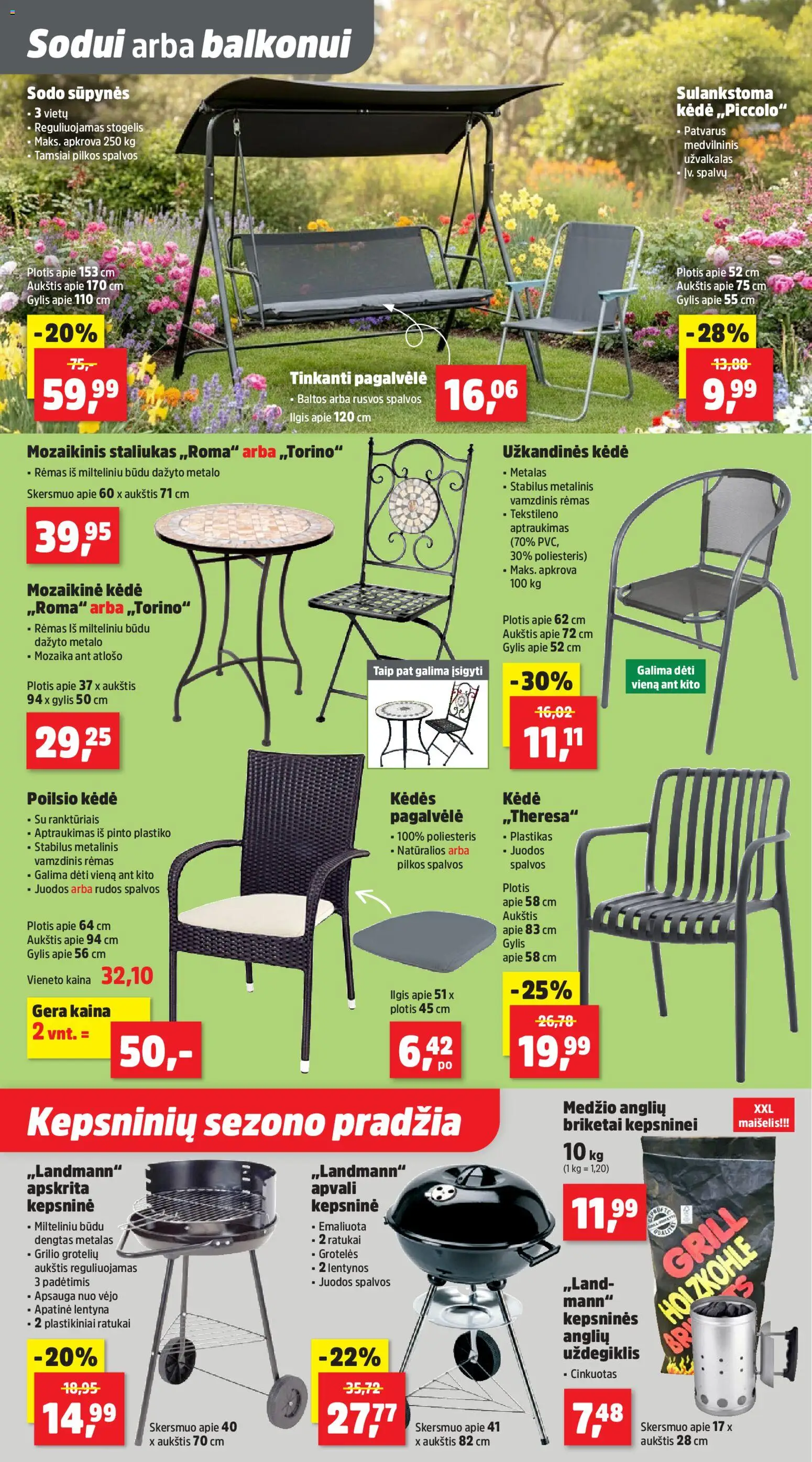 Thomas Philipps akcijos nuo 02.03.2026 | Puslapis: 5 | Prekių: Grotelės, Lentyna, Kėdė, Užvalkalas