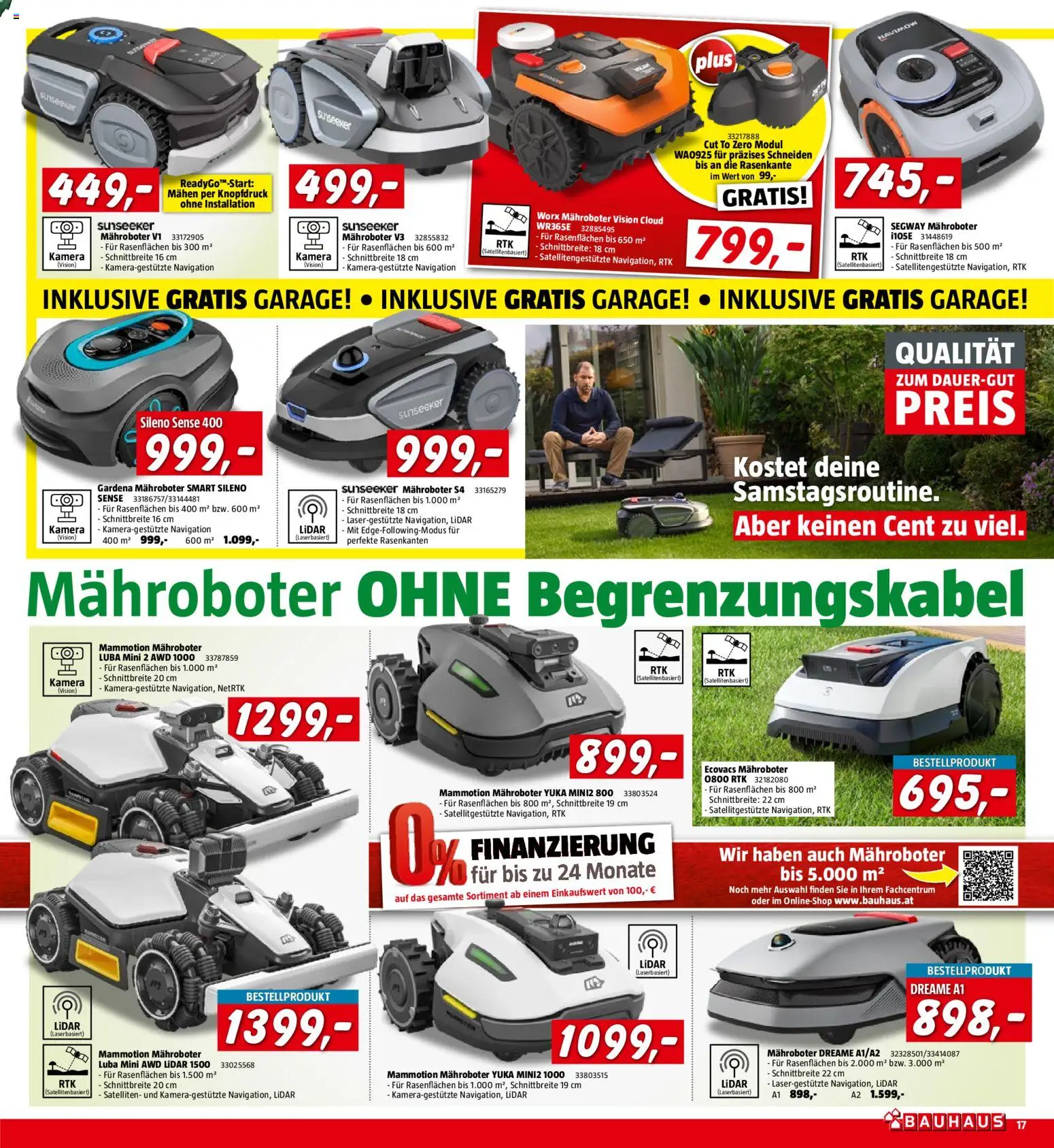 Bauhaus Prospekt aktuell gültig ab 29.04.2026 | Seite: 17 | Produkte: Kamera, Navigation