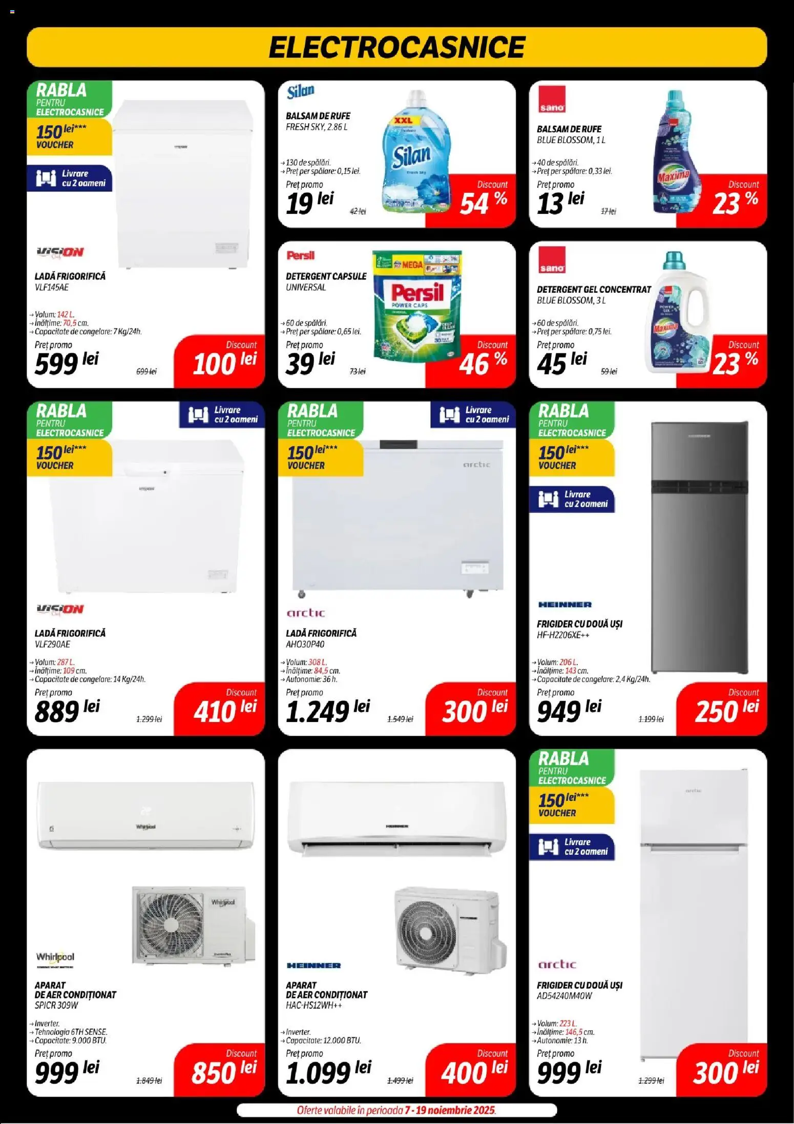 Noul catalog Flanco – valabil de la 14.11.2025 | Pagină: 28 | Produse: Aer Condiționat, Balsam, Detergent, Balsam de rufe