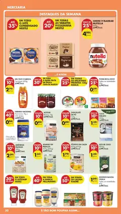 Pré-visualização LEITE CONDENSADO NESTLÉ, Em todo o leite condensado Nestlé válido de 17.03.2026 | Página: 36 | Produtos: Top, Knorr, Chocolate, Creme