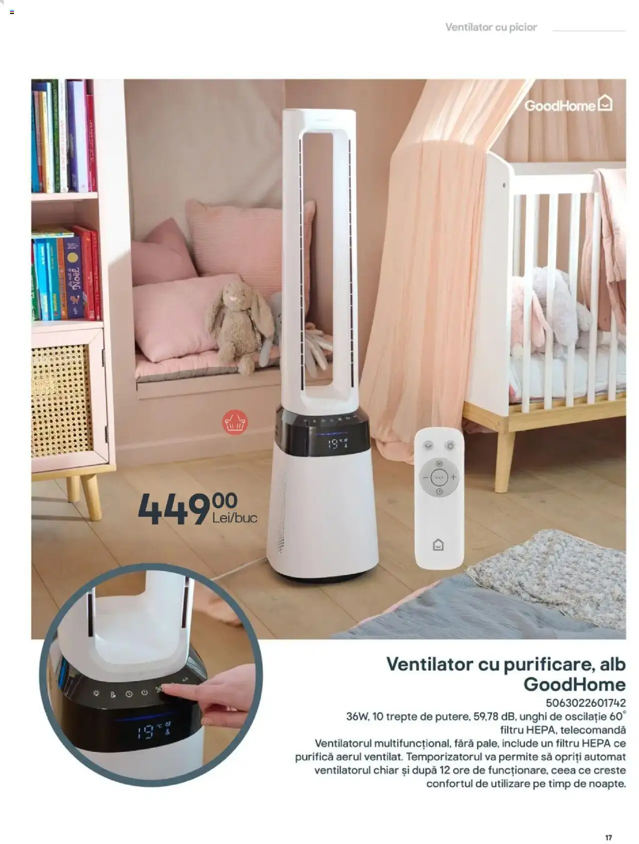 Brico Depot catalog - La Brico te răcorești pe măsură – valabil de la 27.06.2025 | Pagină: 17 | Produse: Ventilator