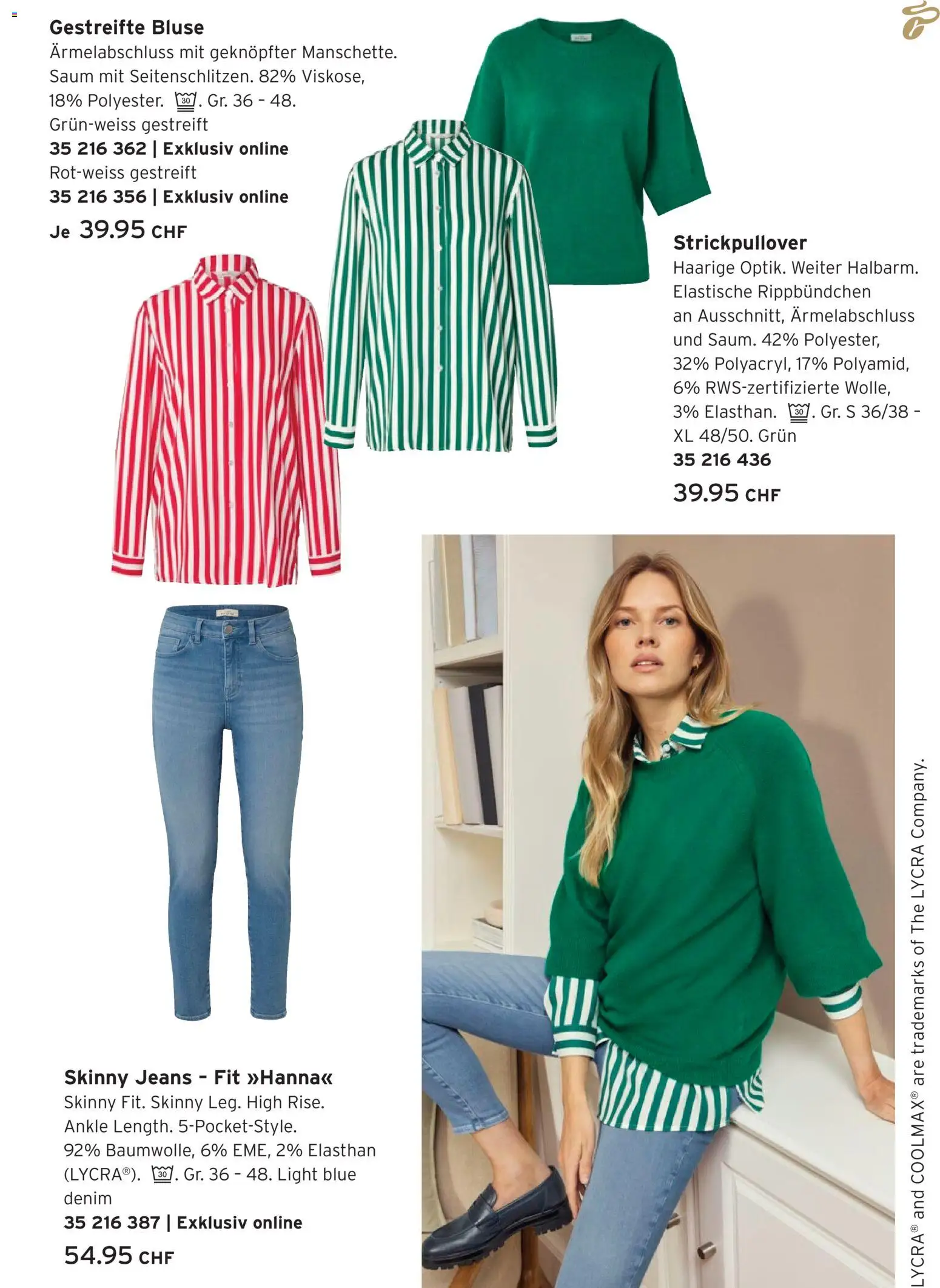 Tchibo Aktionen Lieblingslooks – gültig ab 24.02.2026 | Seite: 11 | Produkte: Bluse, Jeans