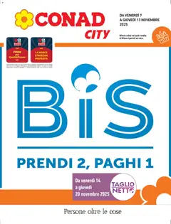 Anteprima del volantino Conad City Lombardia catalogo valido a partire dal 07.11.2025