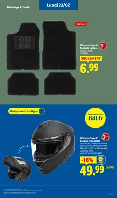 LIDL - Prévisualisation de LIDL catalogue semaine 8 valide à partir de 19.02.2026 | Page: 59 | Produits: Tapis, Casque