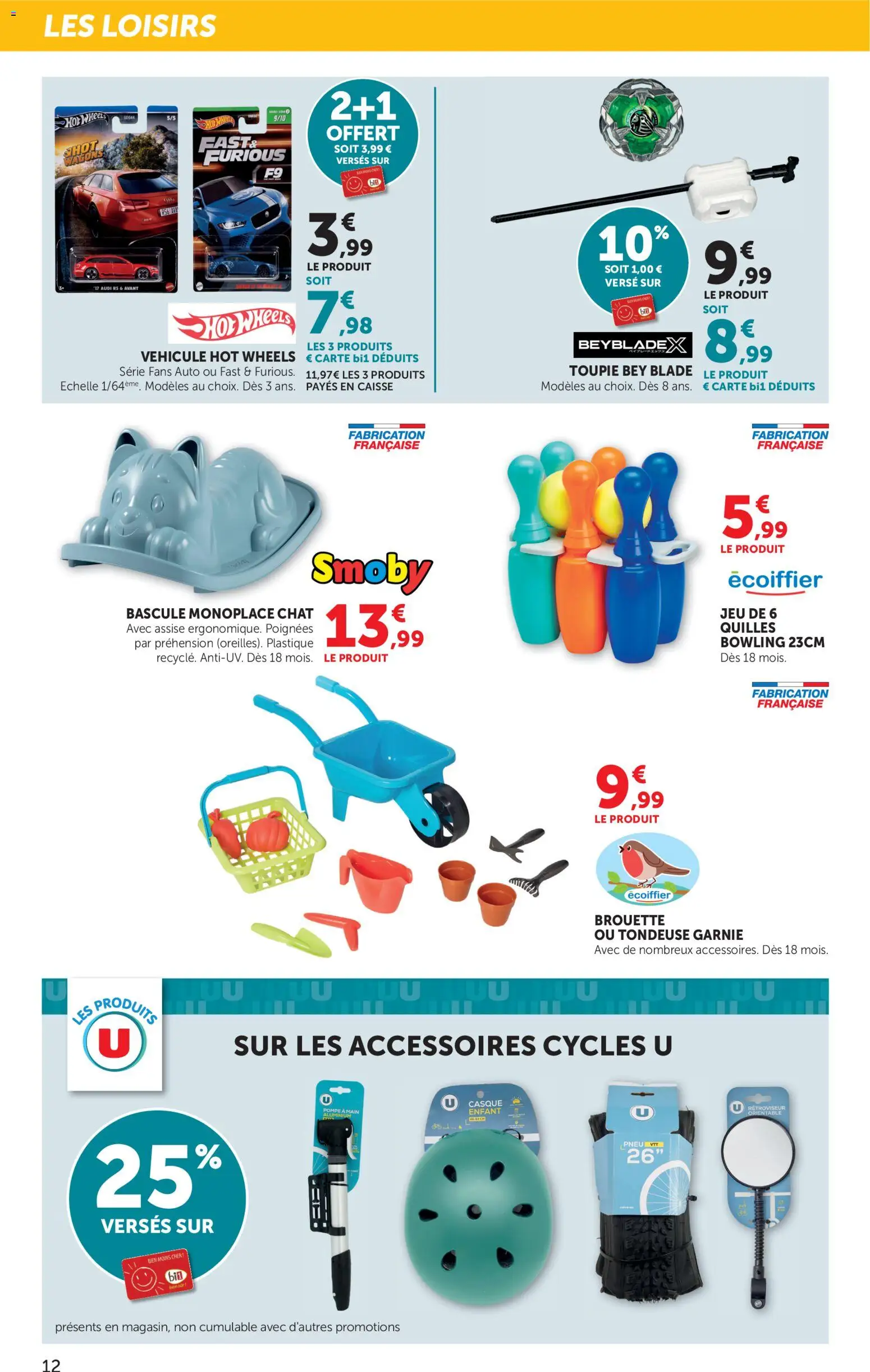 {H1} | Page: 12 | Produits: Brouette, Tondeuse, Poignées, Casque