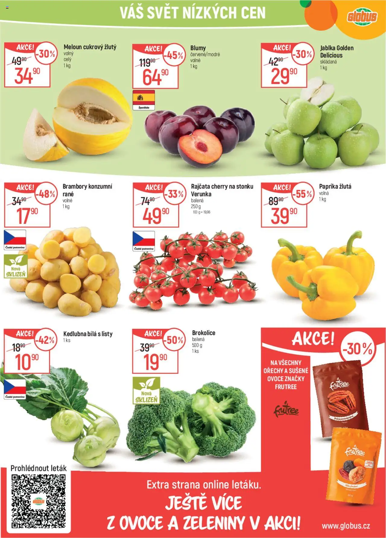 Globus leták od 25.06.2025 | Strana: 17 | Produkty: Rajčata, Brokolice, Brambory, Sušené ovoce
