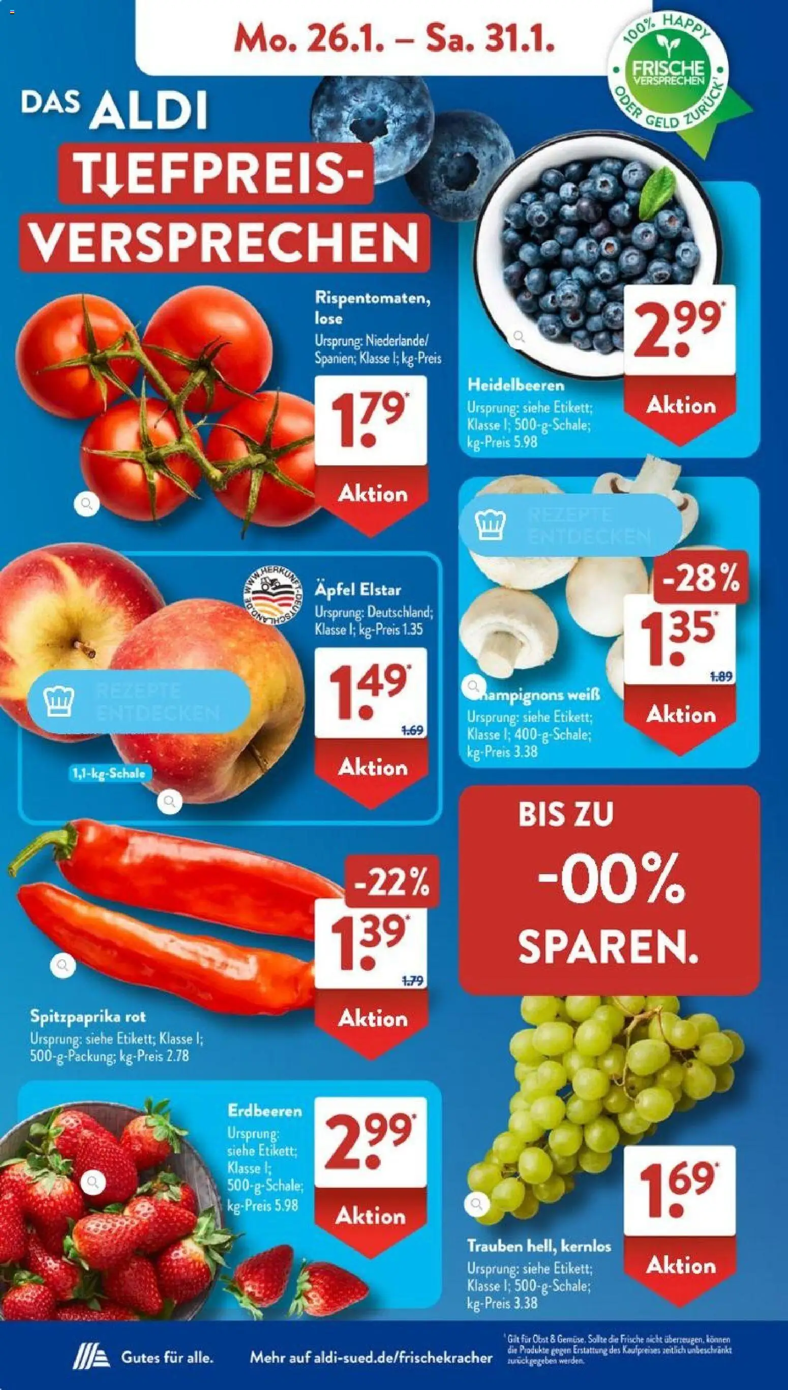 Aldi Süd Prospekt 	 – gültig ab 26.01.2026 | Seite: 4 | Produkte: Socken, Home creation