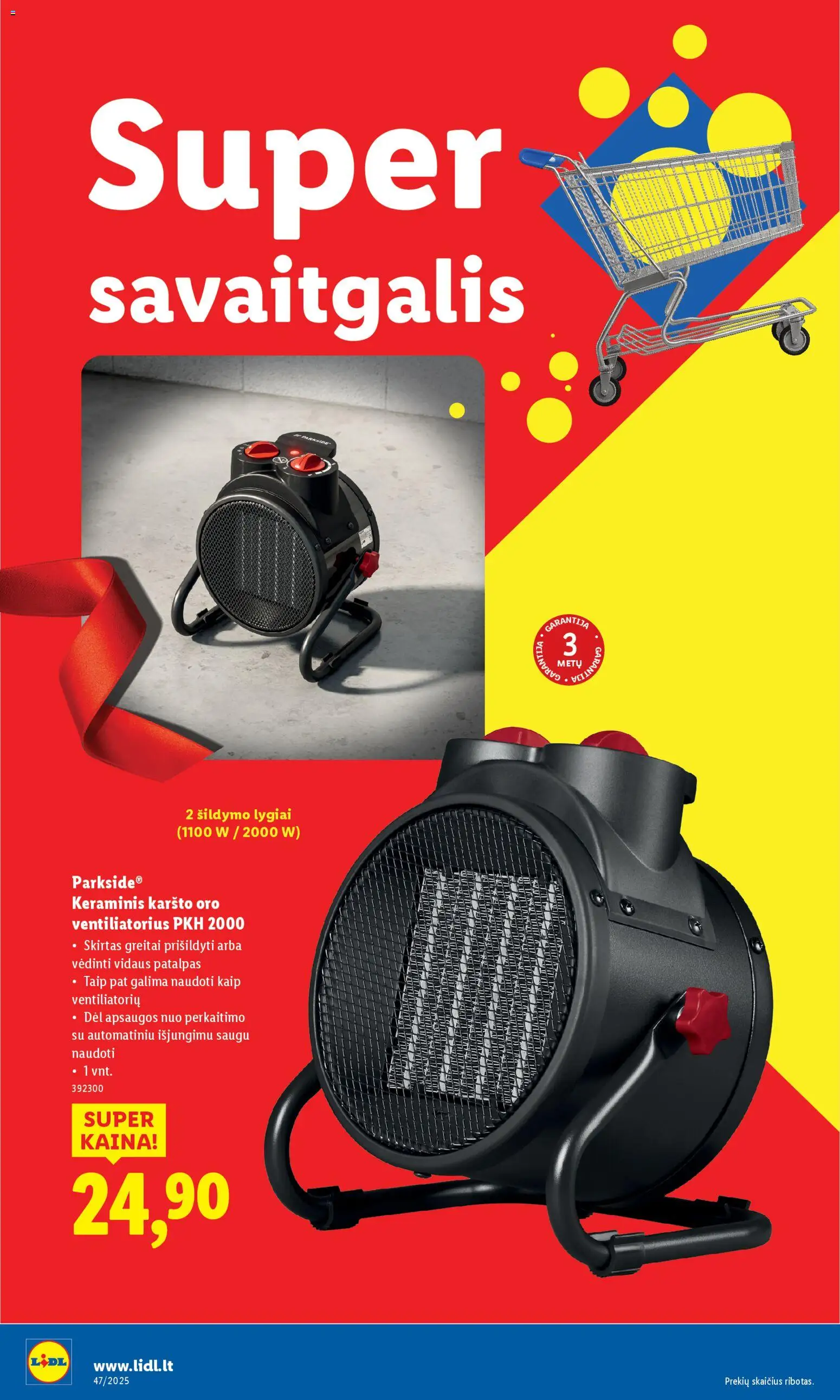 LIDL akcijos nuo 17.11.2025 | Puslapis: 42 | Prekių: Ventiliatorius