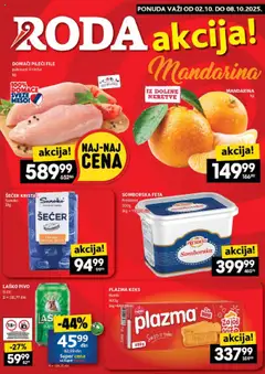 Roda katalog - pregled Roda kataloga - važi od 02.10.2025