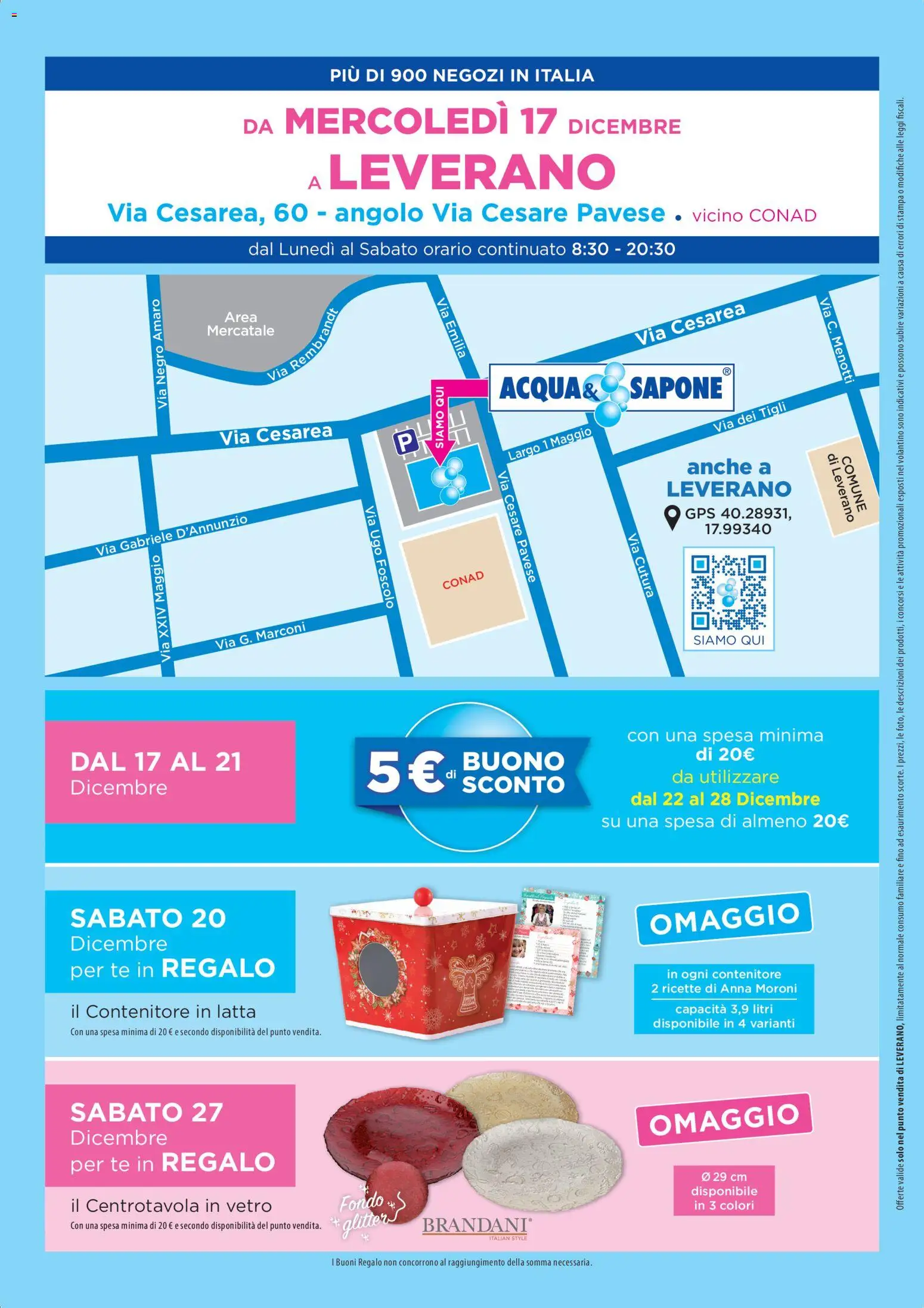 Volantino Acqua e Sapone del 17.12.2025 | Pagina: 8 | Prodotti: Sapone, Tè, Contenitore, Amaro
