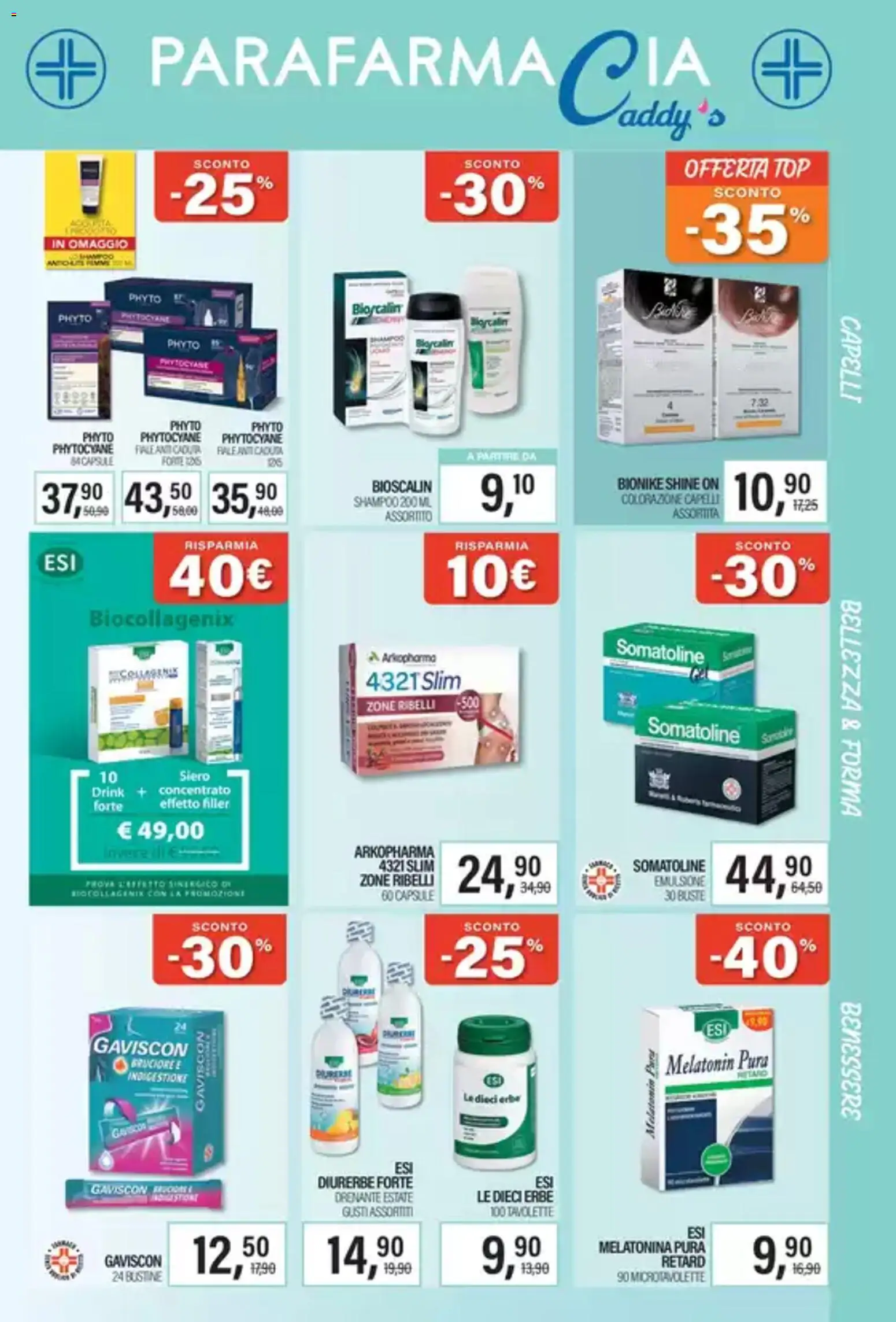 Volantino Caddy's del 05.03.2026 | Pagina: 3 | Prodotti: Shampoo, Colorazione capelli, Top