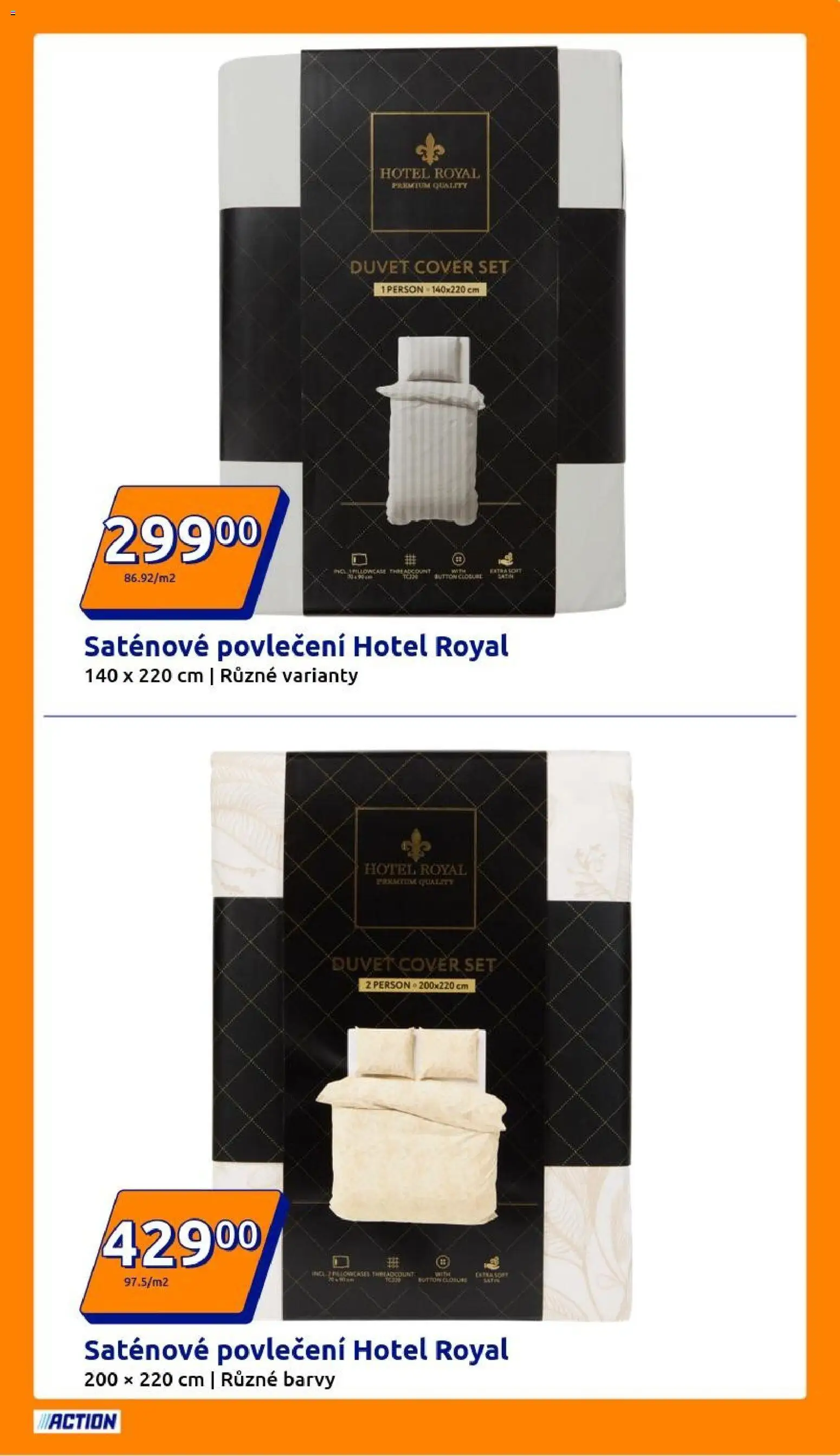 Action leták od 10.12.2025 | Strana: 7 | Produkty: Povlečení, Barvy, Saténové povlečení