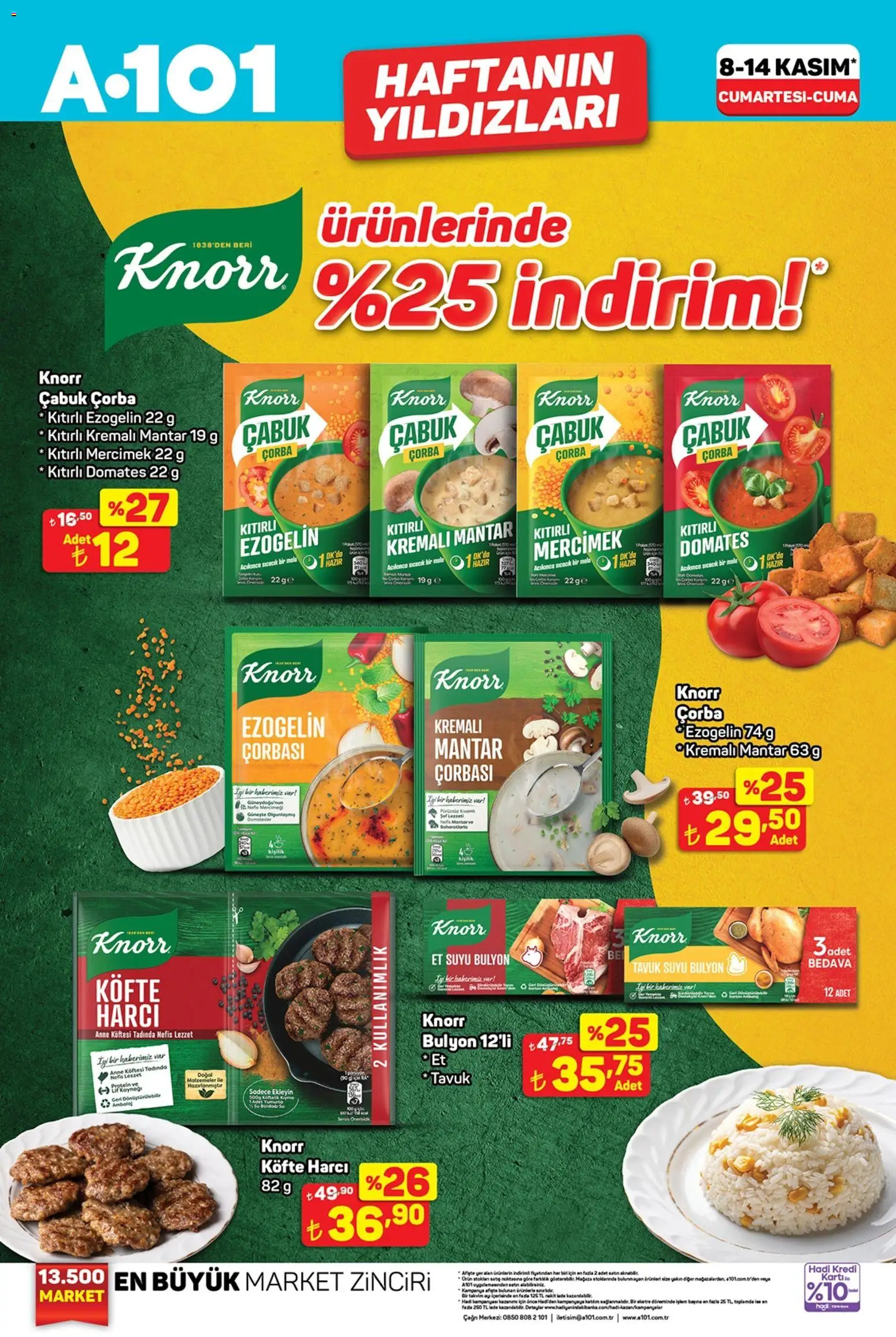 A101 Katalog - 08.11.2025 tarihinden itibaren geçerlidir | Sayfa: 4 | Ürünler: Ravioli, Domates, Klementiinit, Mantar