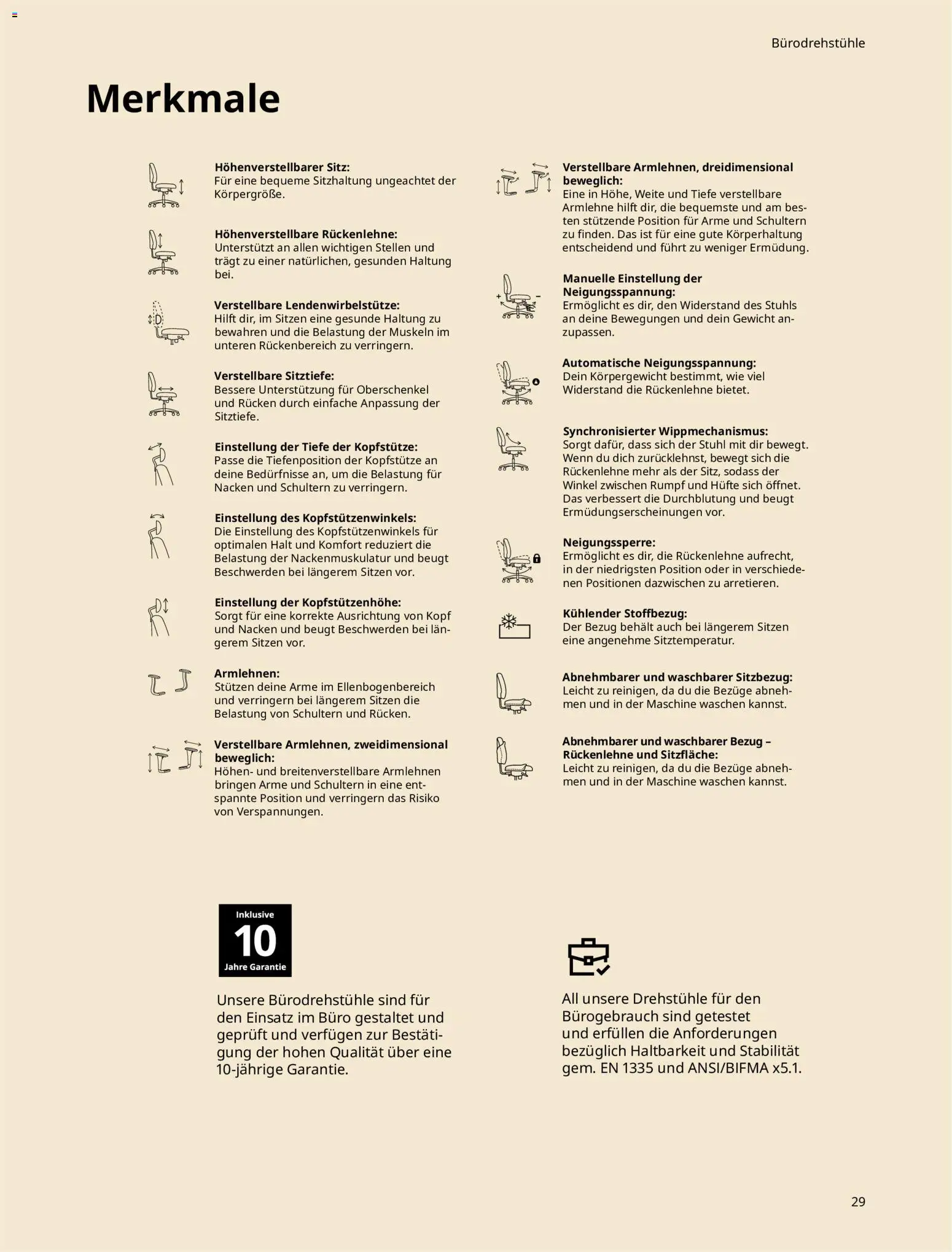 Ikea Büroeinrichtung – gültig ab 02.01.2026 | Seite: 29 | Produkte: Gewicht, Stuhl